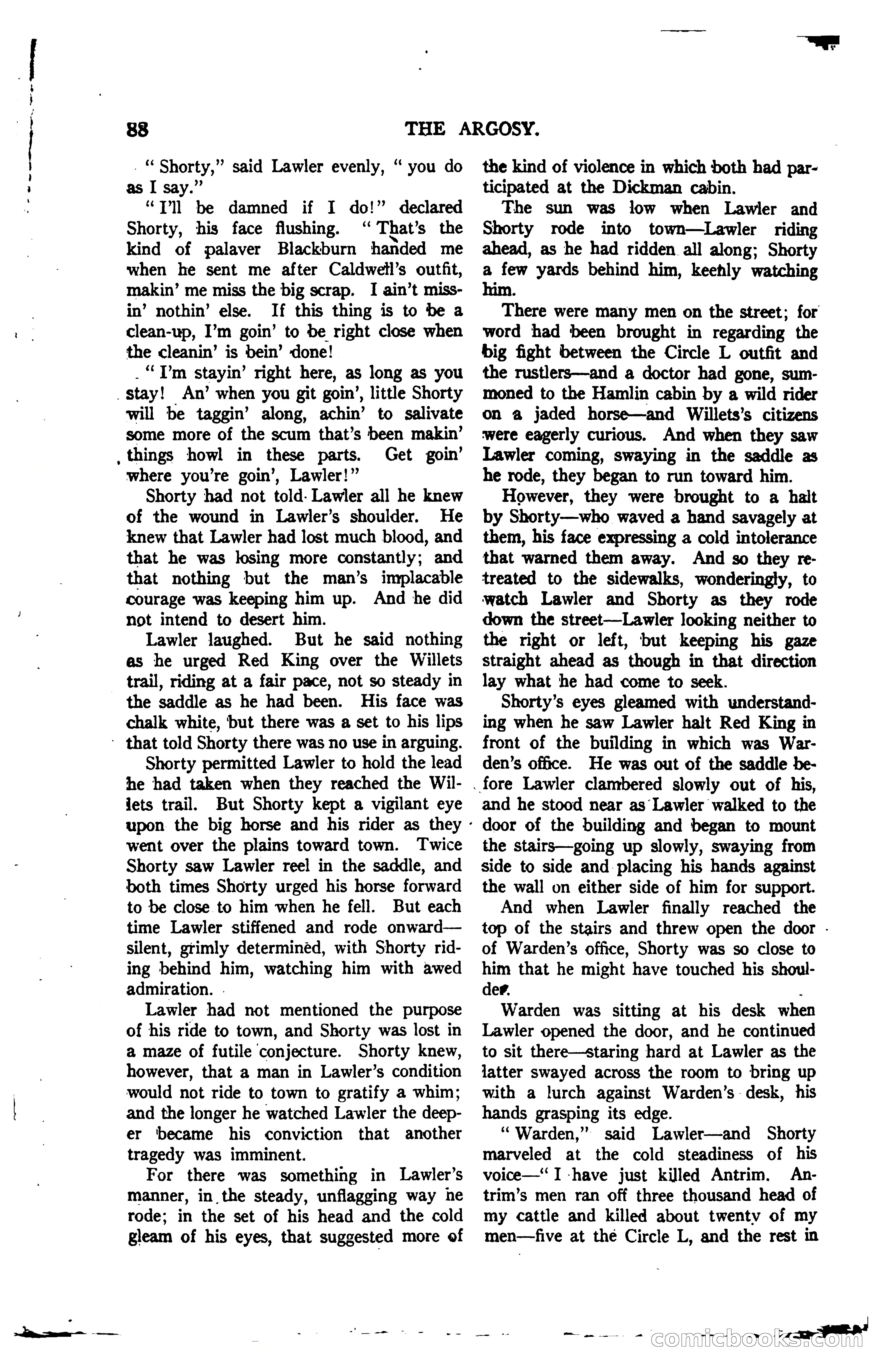 Argosy, Vol. 120, No. 1 — page 98 of 160