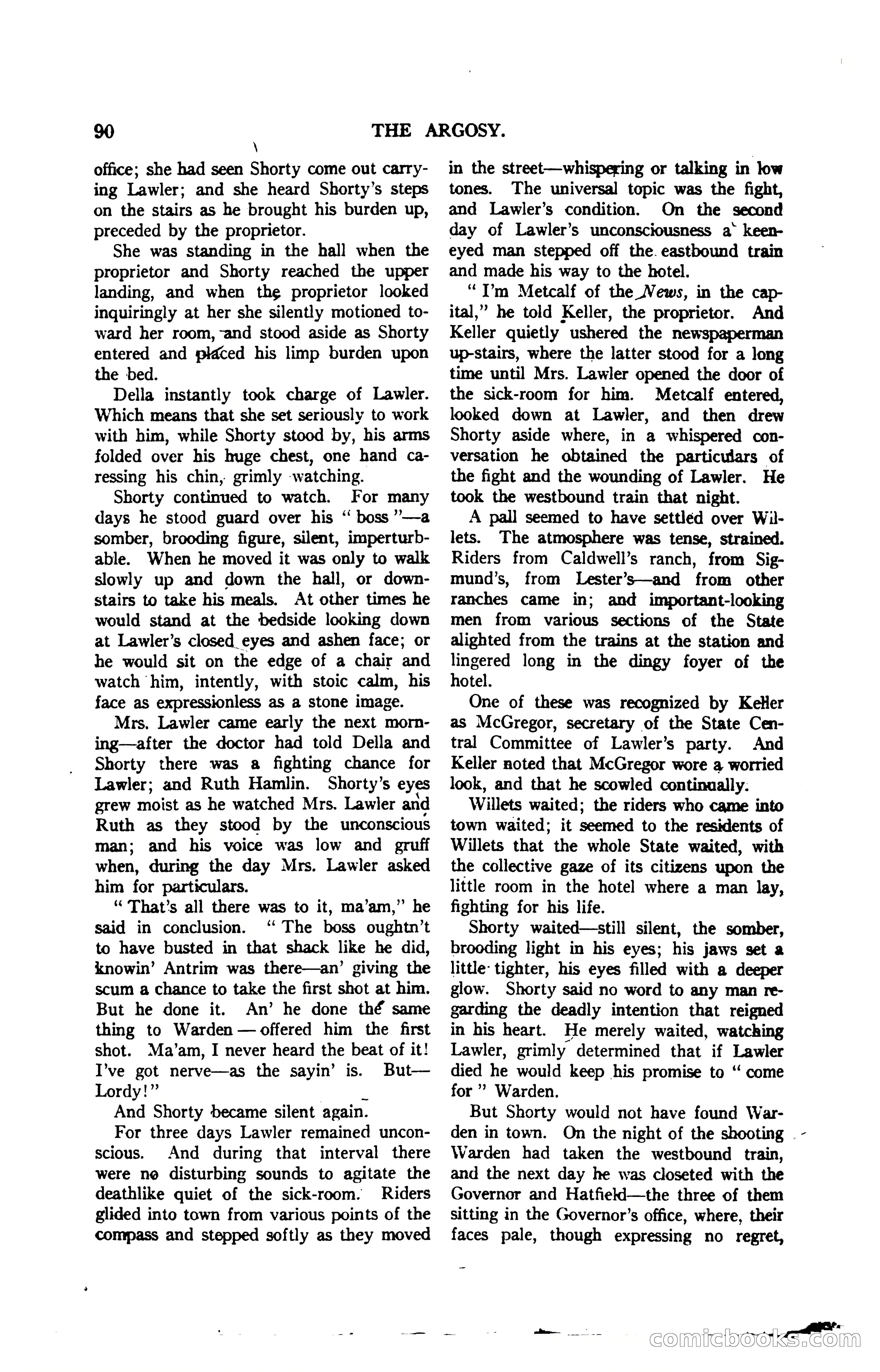 Argosy, Vol. 120, No. 1 — page 100 of 160