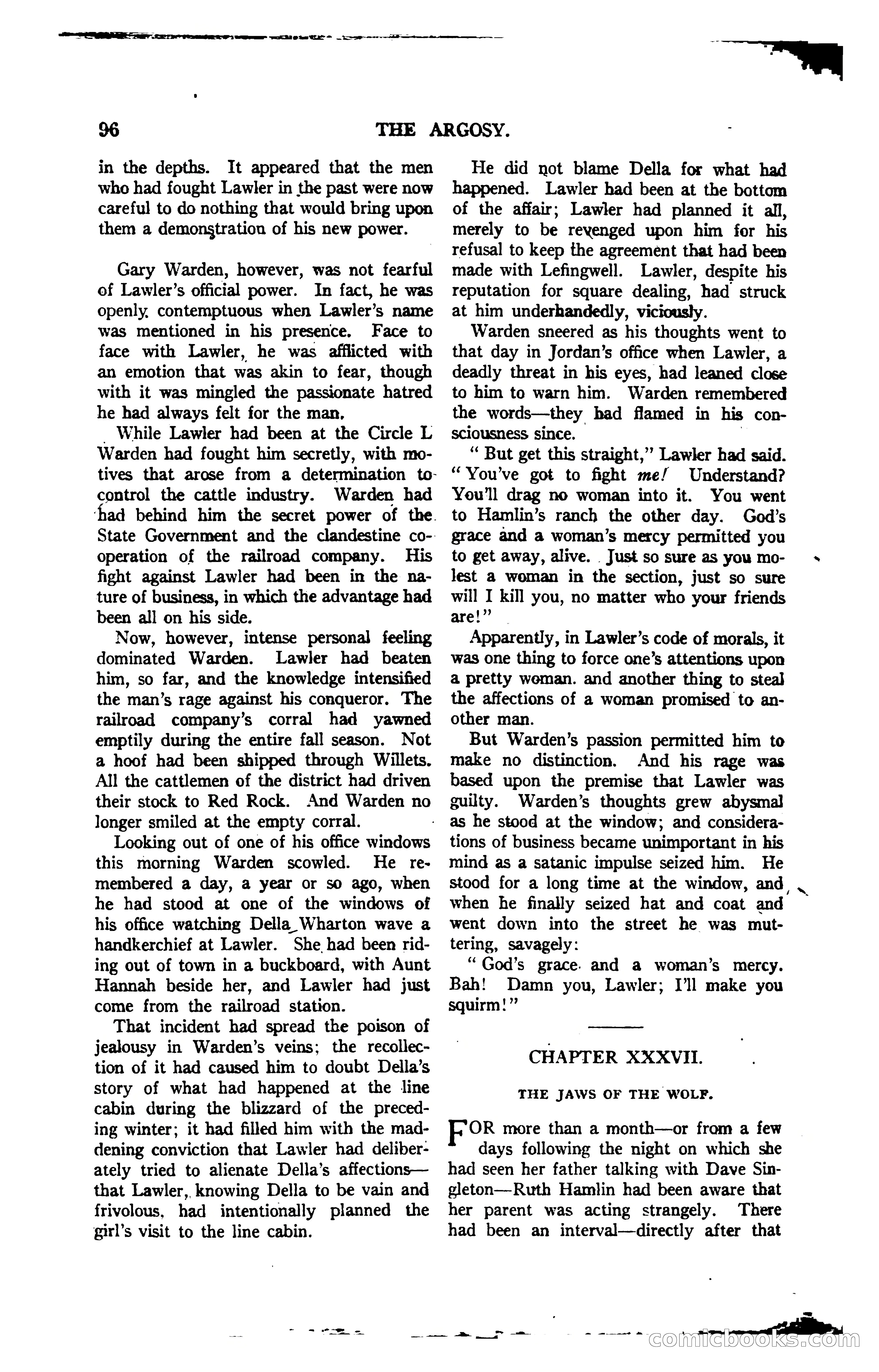 Argosy, Vol. 120, No. 1 — page 106 of 160
