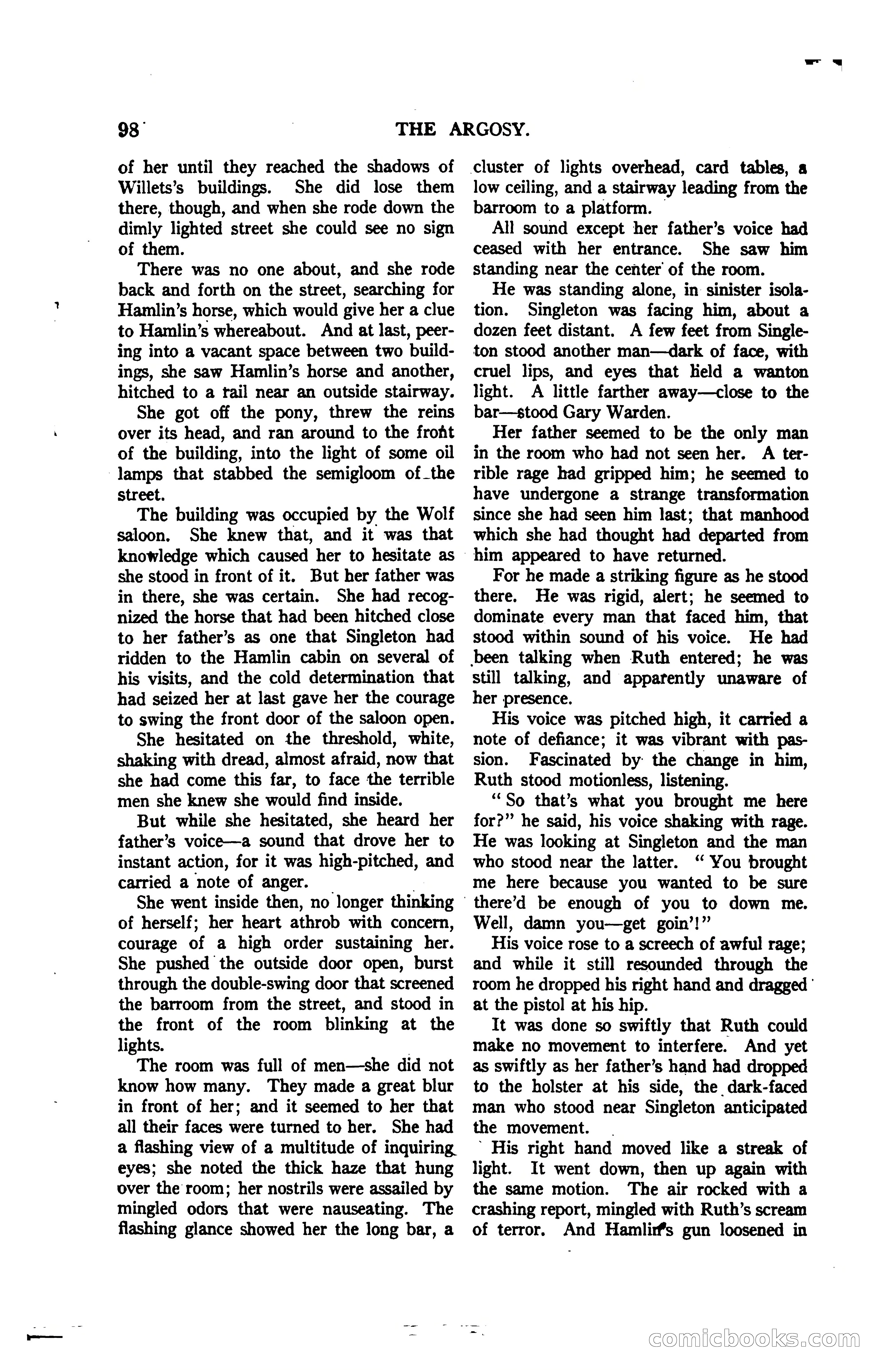 Argosy, Vol. 120, No. 1 — page 108 of 160