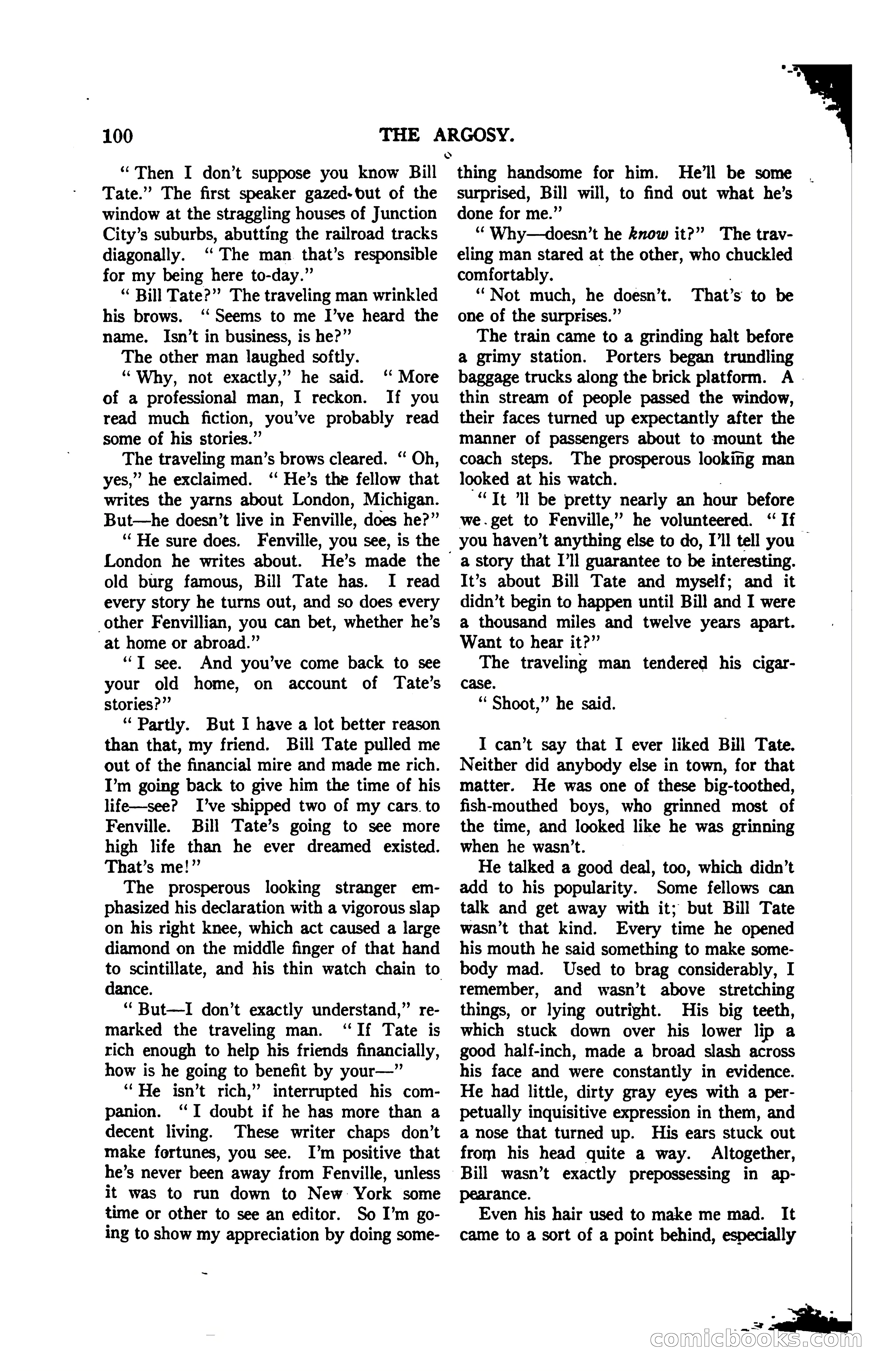 Argosy, Vol. 120, No. 1 — page 110 of 160