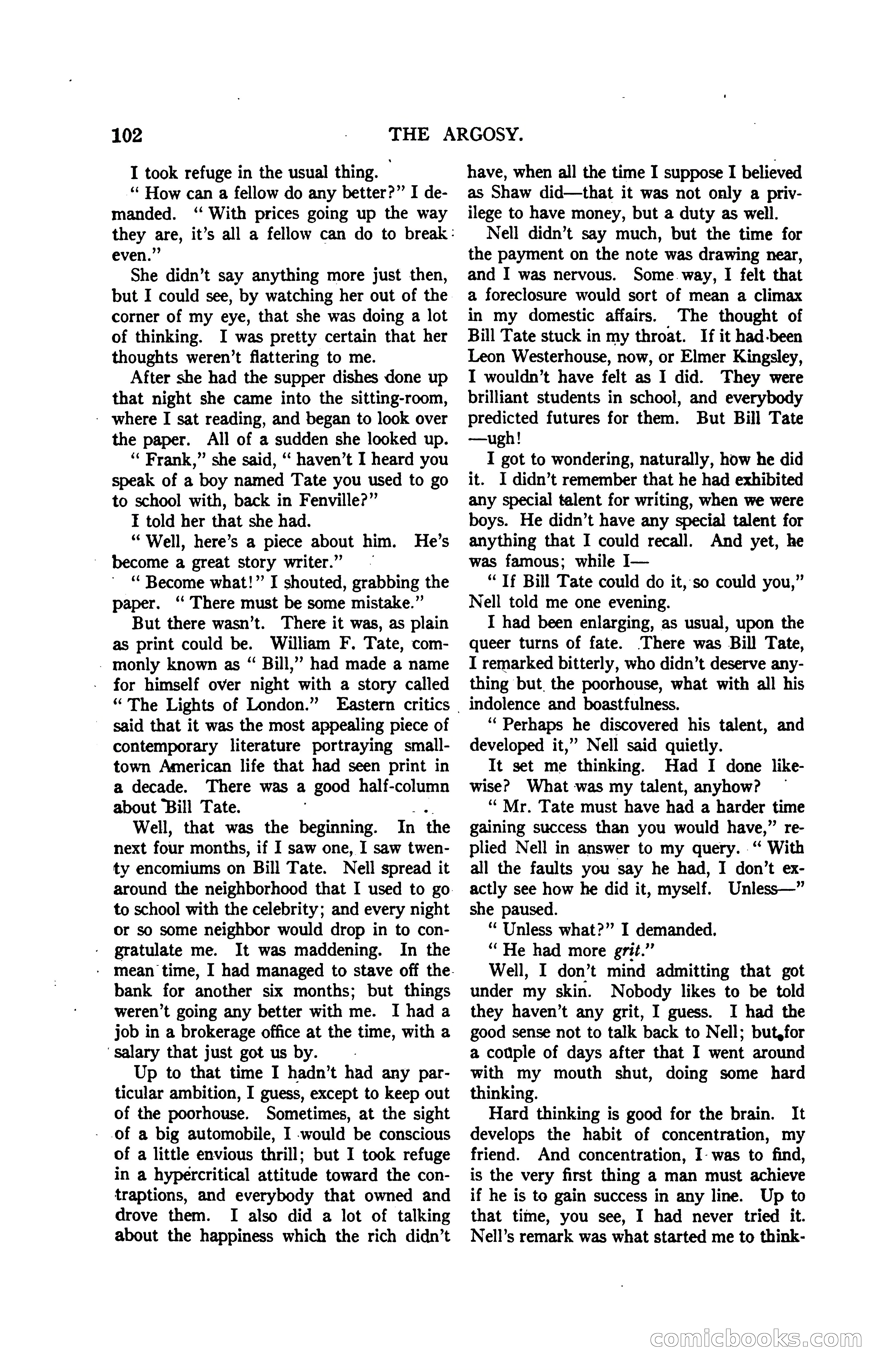 Argosy, Vol. 120, No. 1 — page 112 of 160