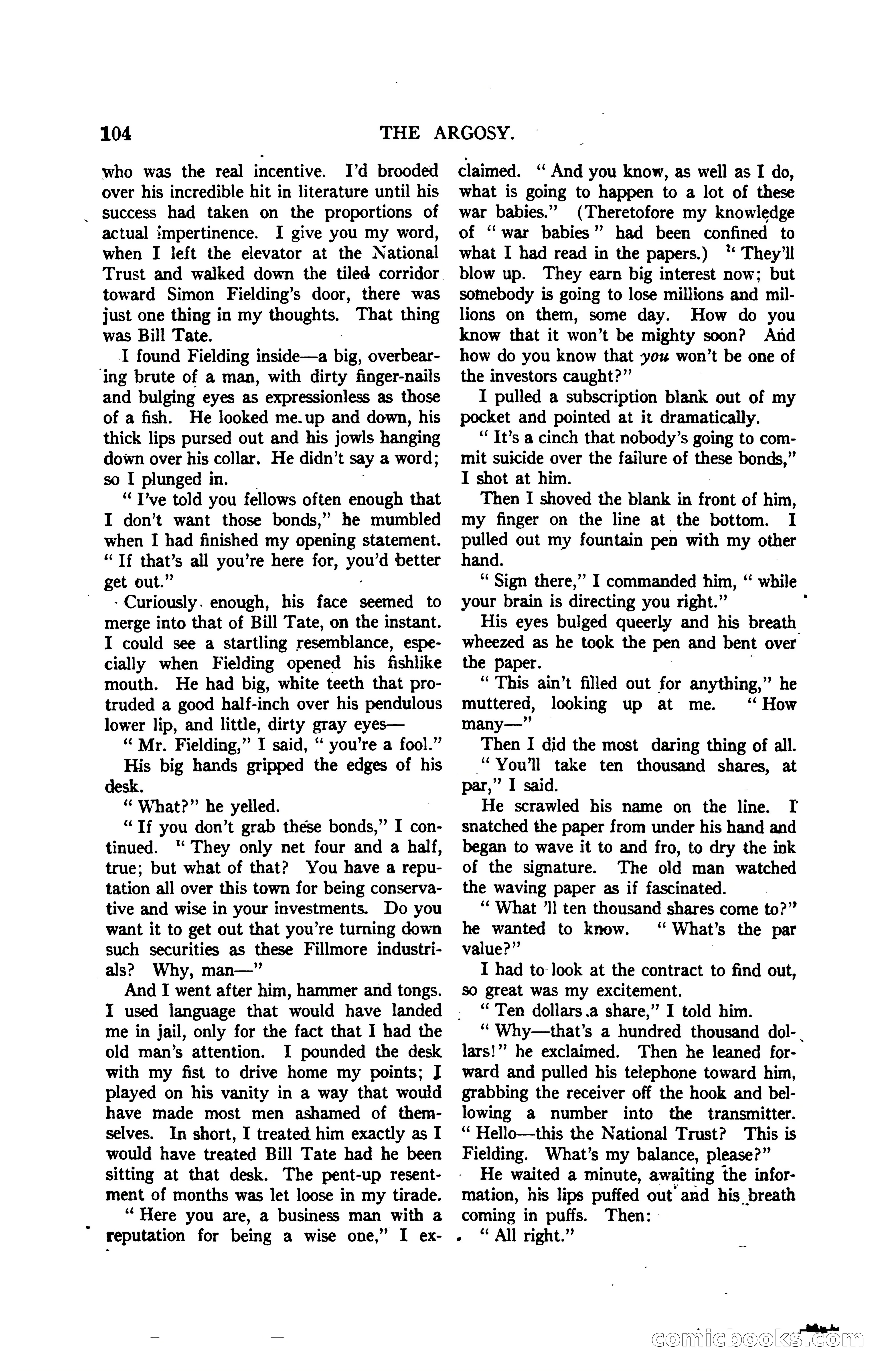 Argosy, Vol. 120, No. 1 — page 114 of 160