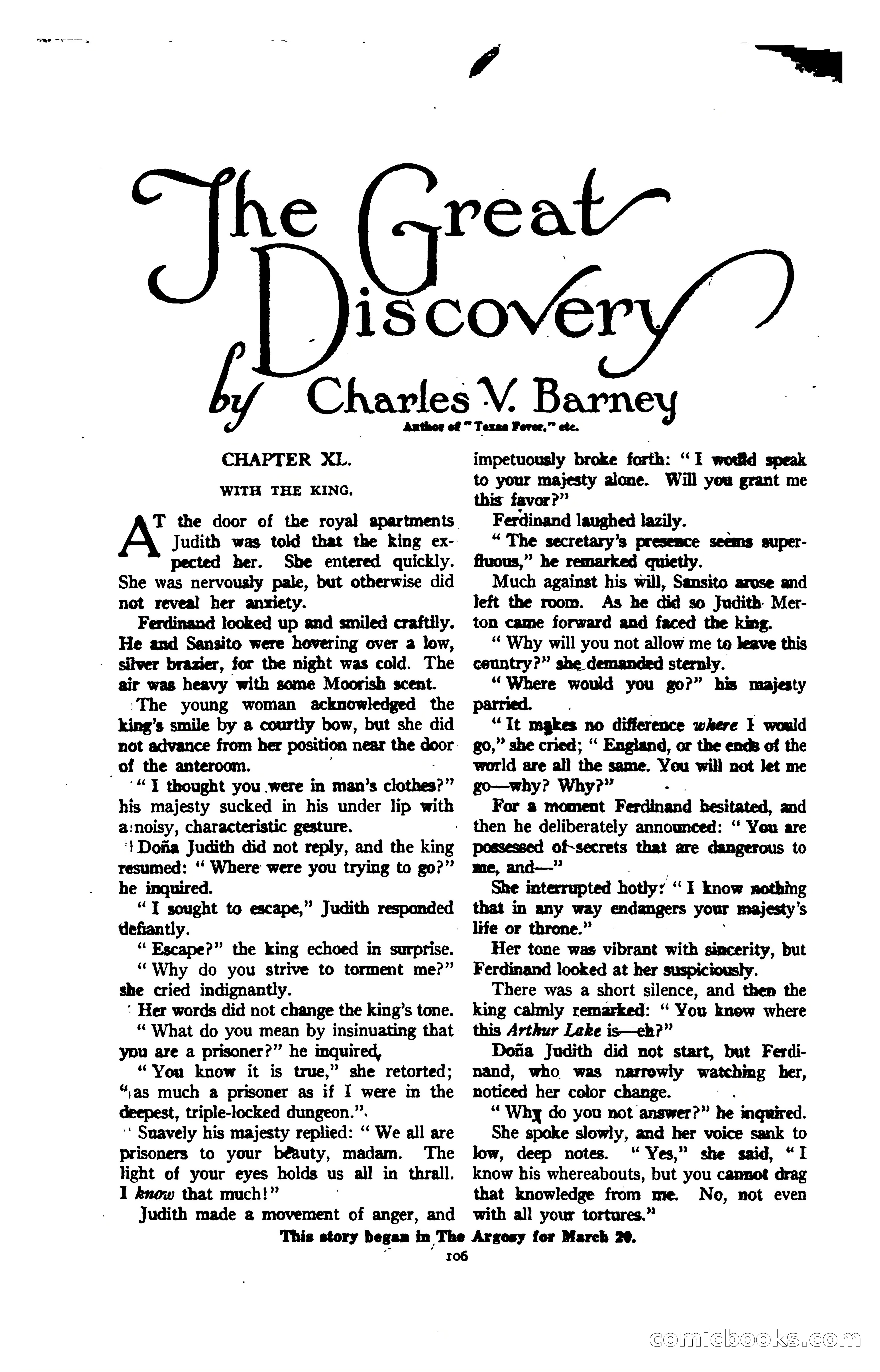 Argosy, Vol. 120, No. 1 — page 116 of 160