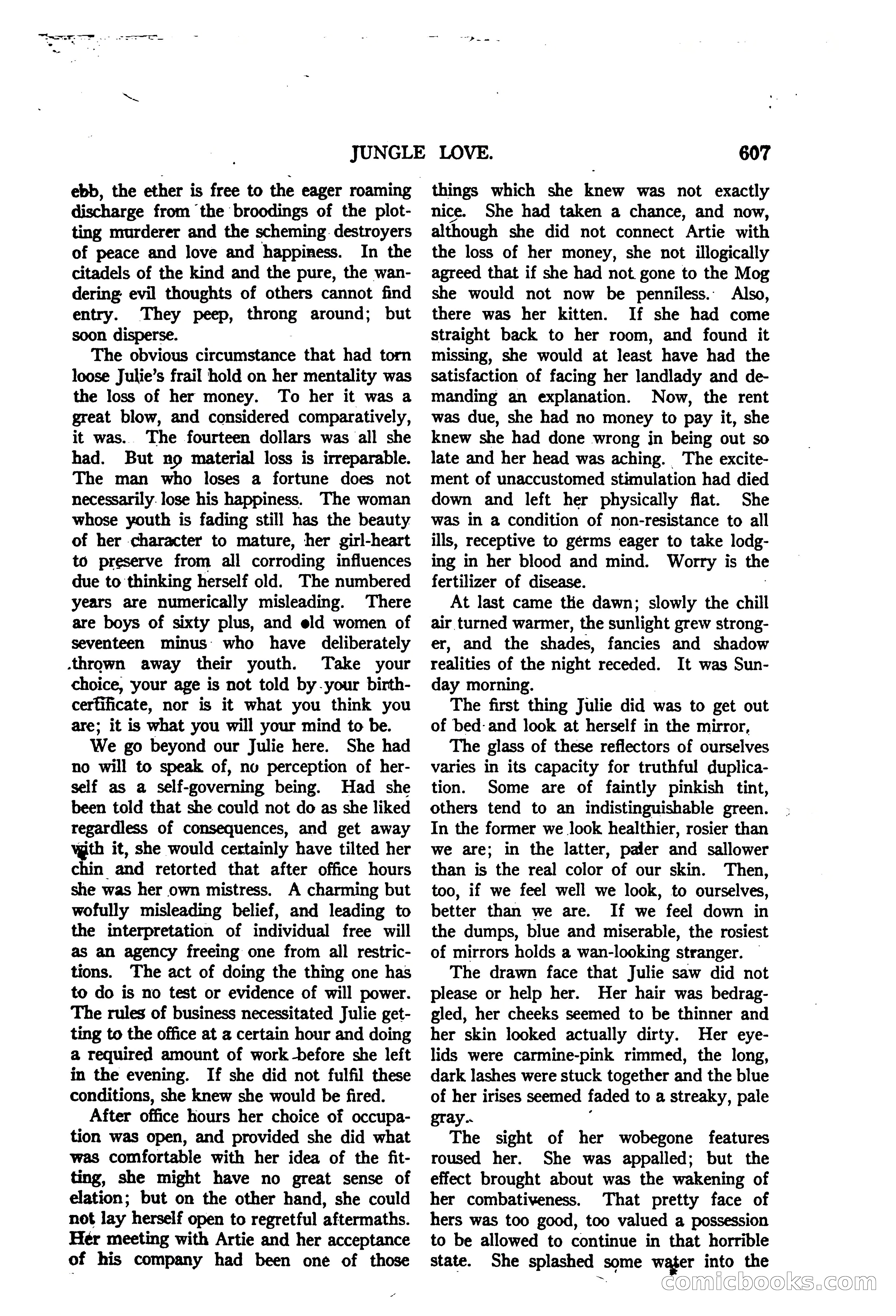 Argosy All-Story Weekly — "The Purple Limited" — page 41 of 208