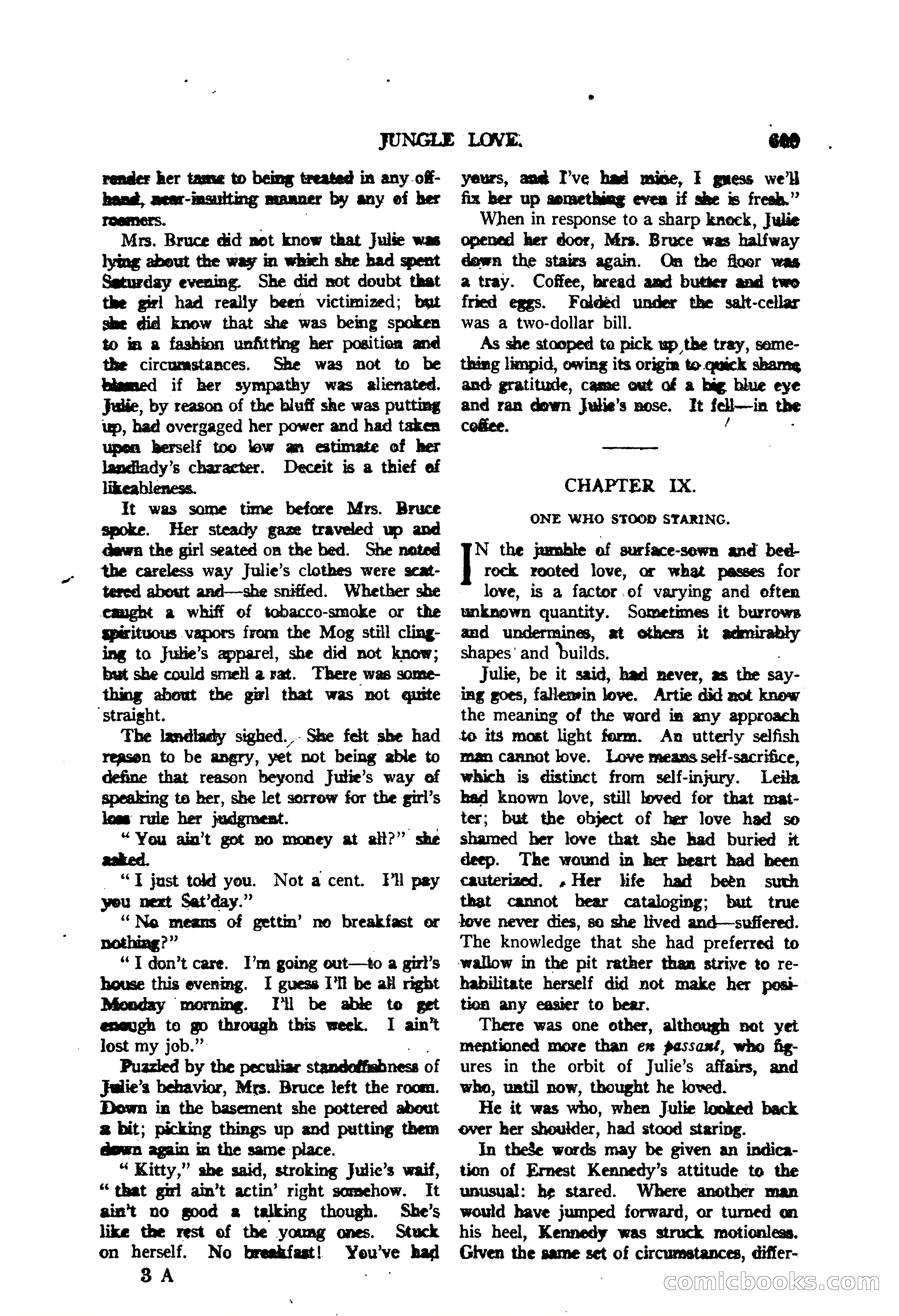 Argosy All-Story Weekly — "The Purple Limited" — page 43 of 208