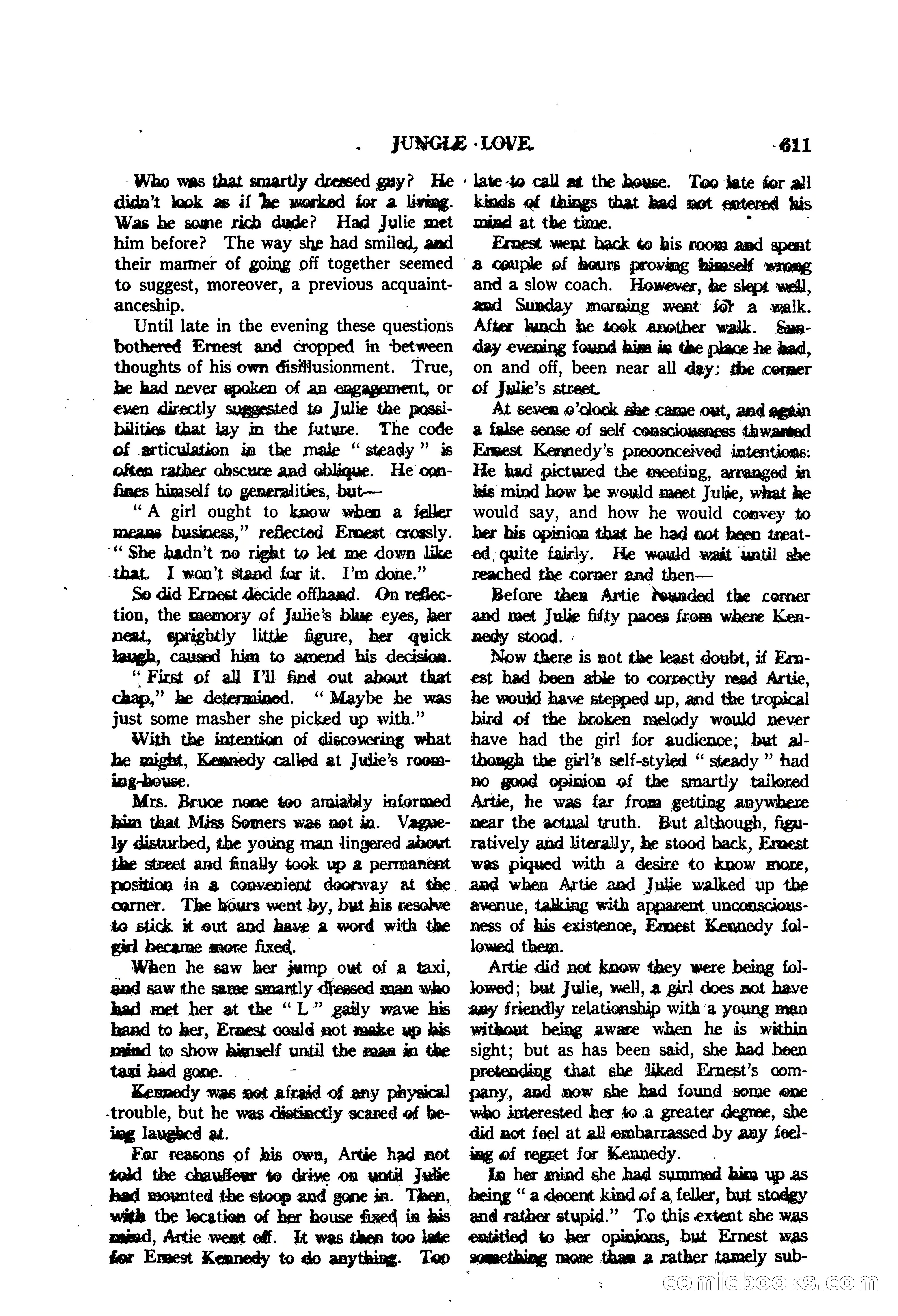 Argosy All-Story Weekly — "The Purple Limited" — page 45 of 208