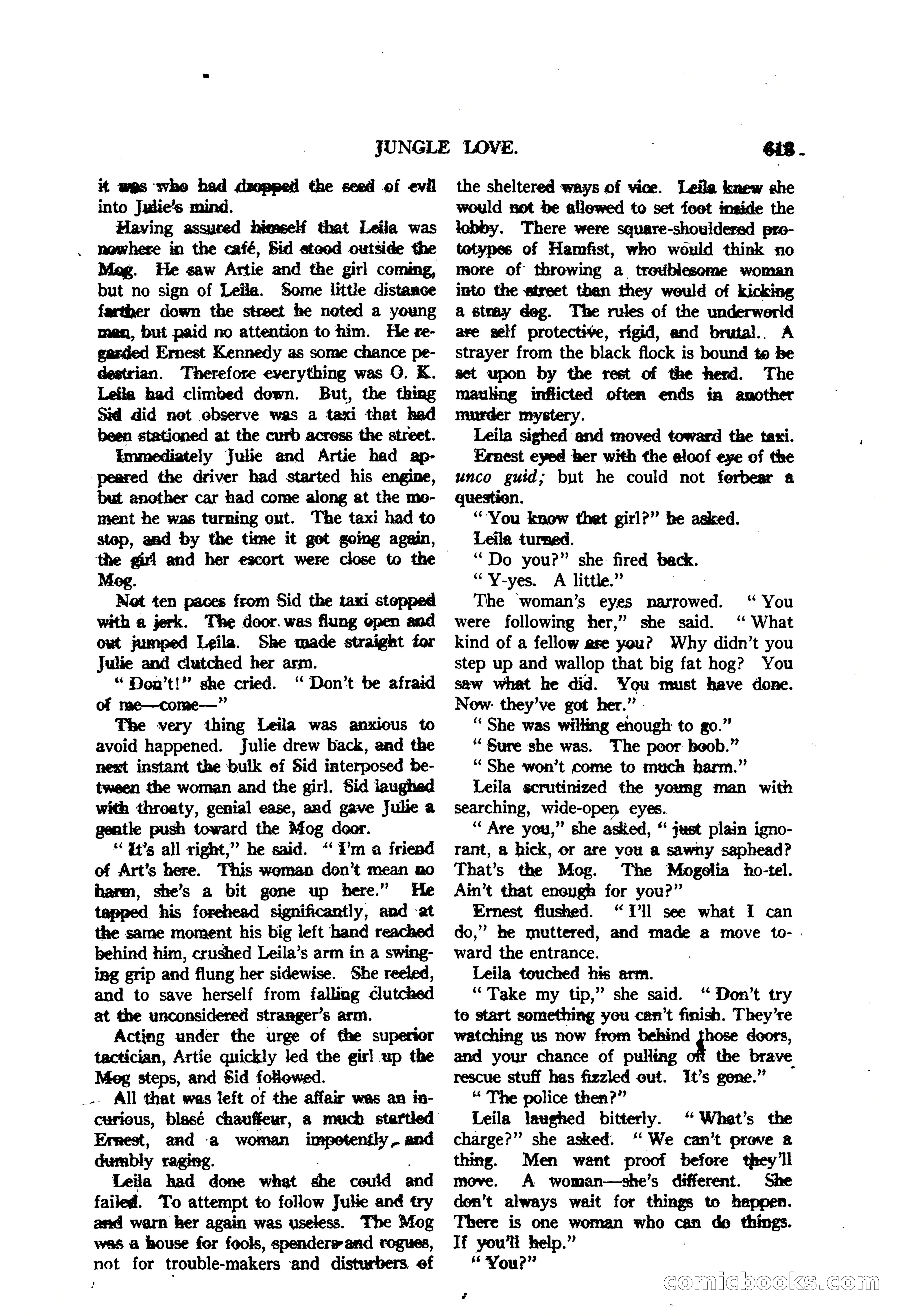 Argosy All-Story Weekly — "The Purple Limited" — page 47 of 208