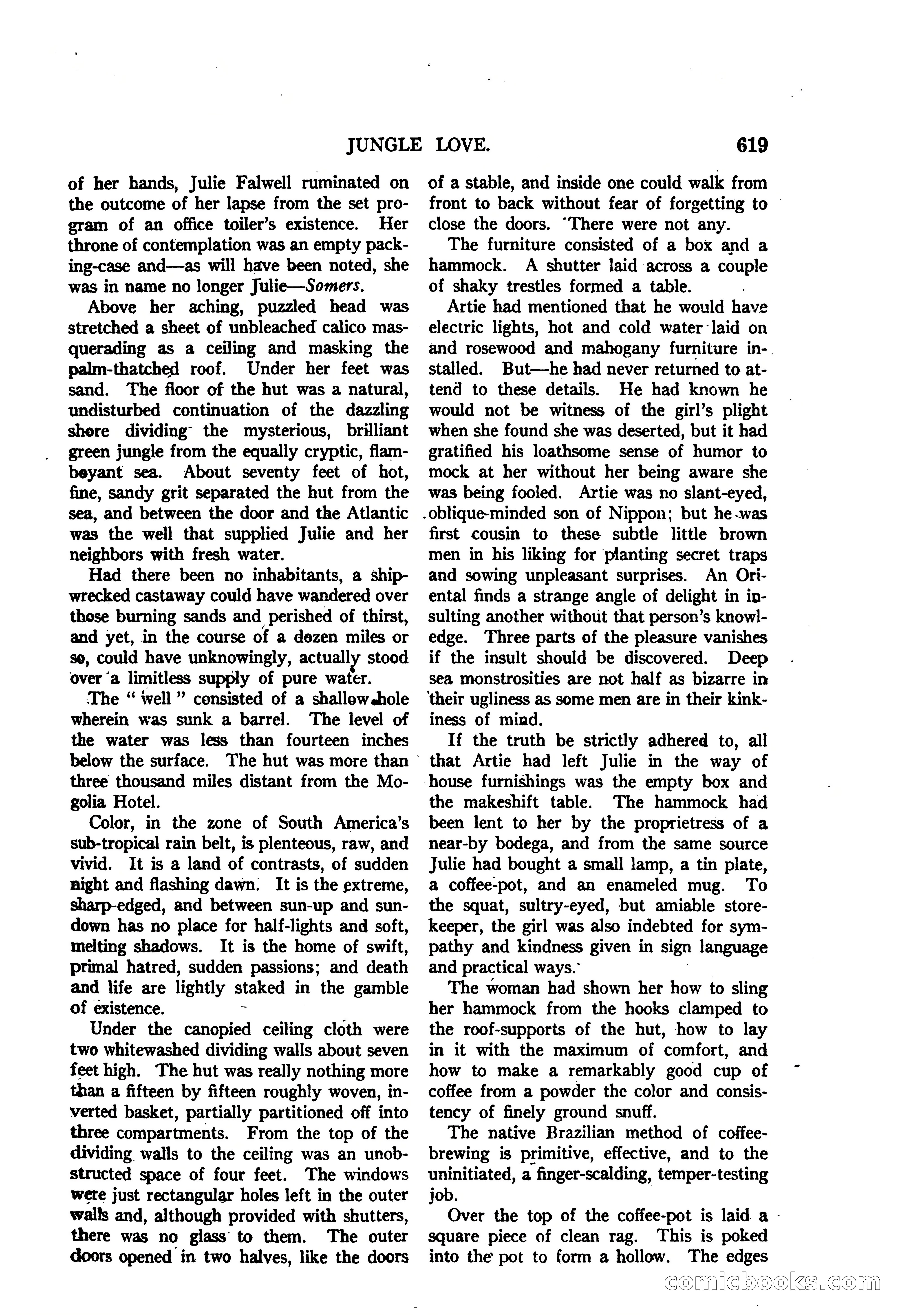 Argosy All-Story Weekly — "The Purple Limited" — page 53 of 208