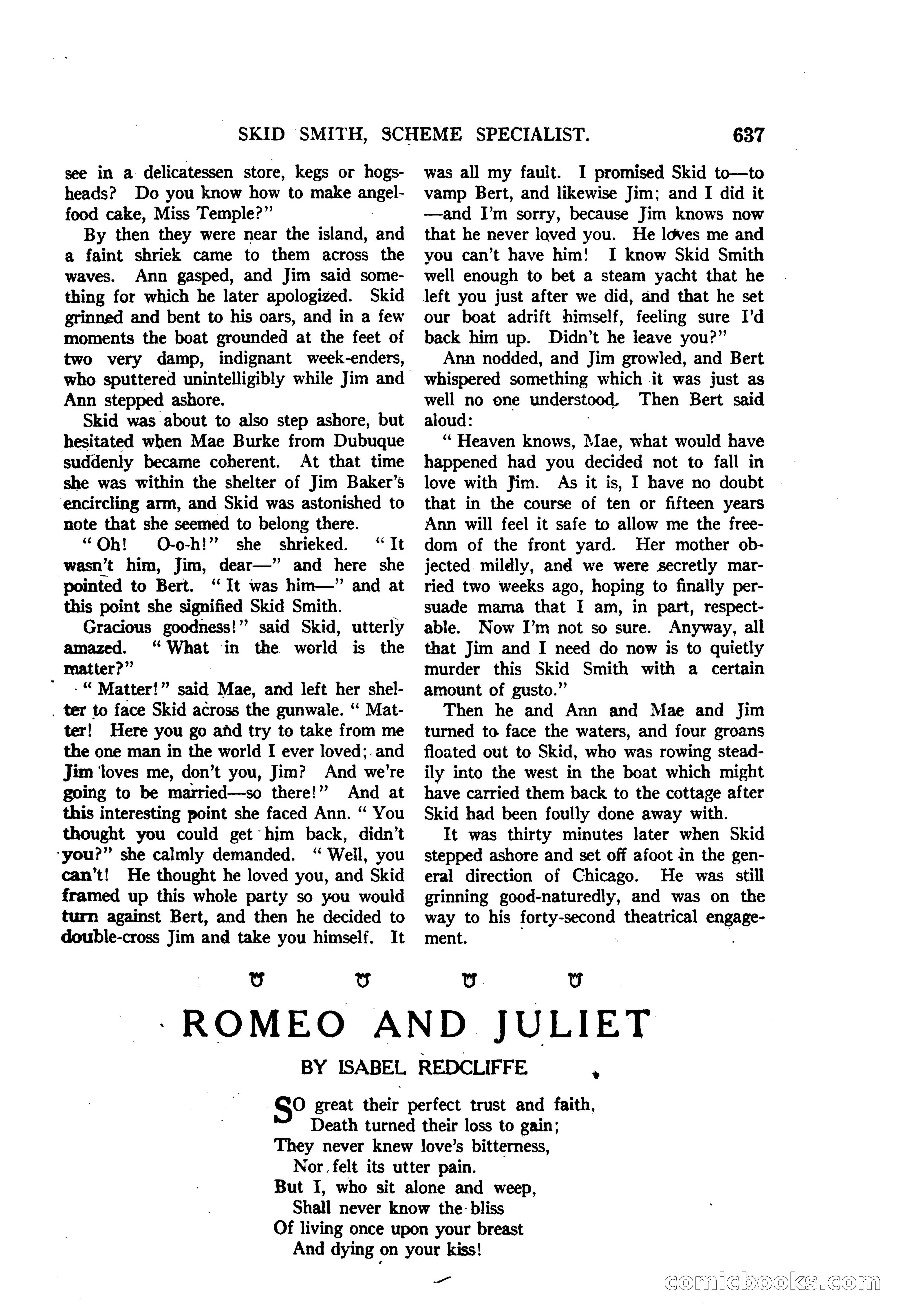 Argosy All-Story Weekly — "The Purple Limited" — page 71 of 208