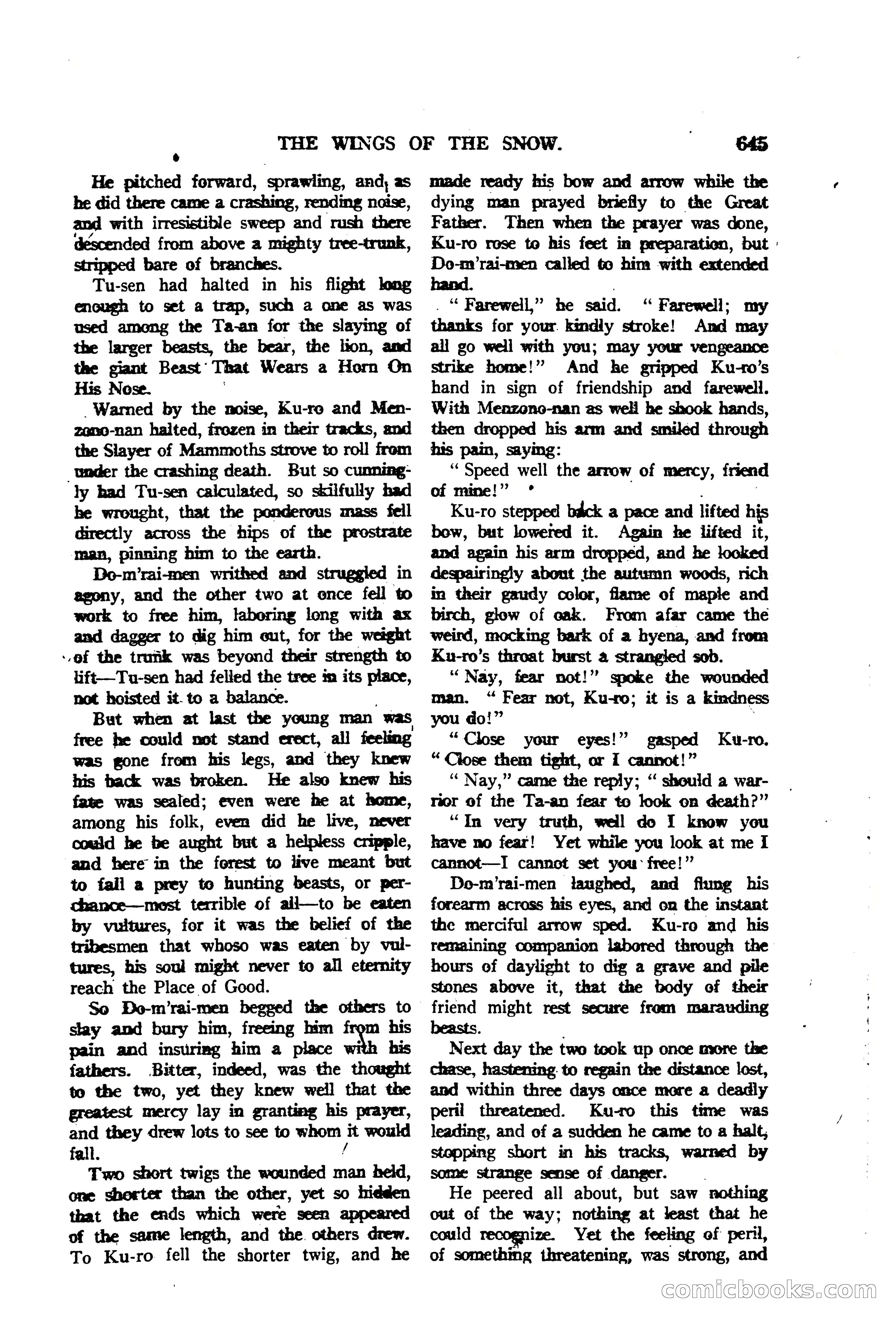 Argosy All-Story Weekly — "The Purple Limited" — page 79 of 208