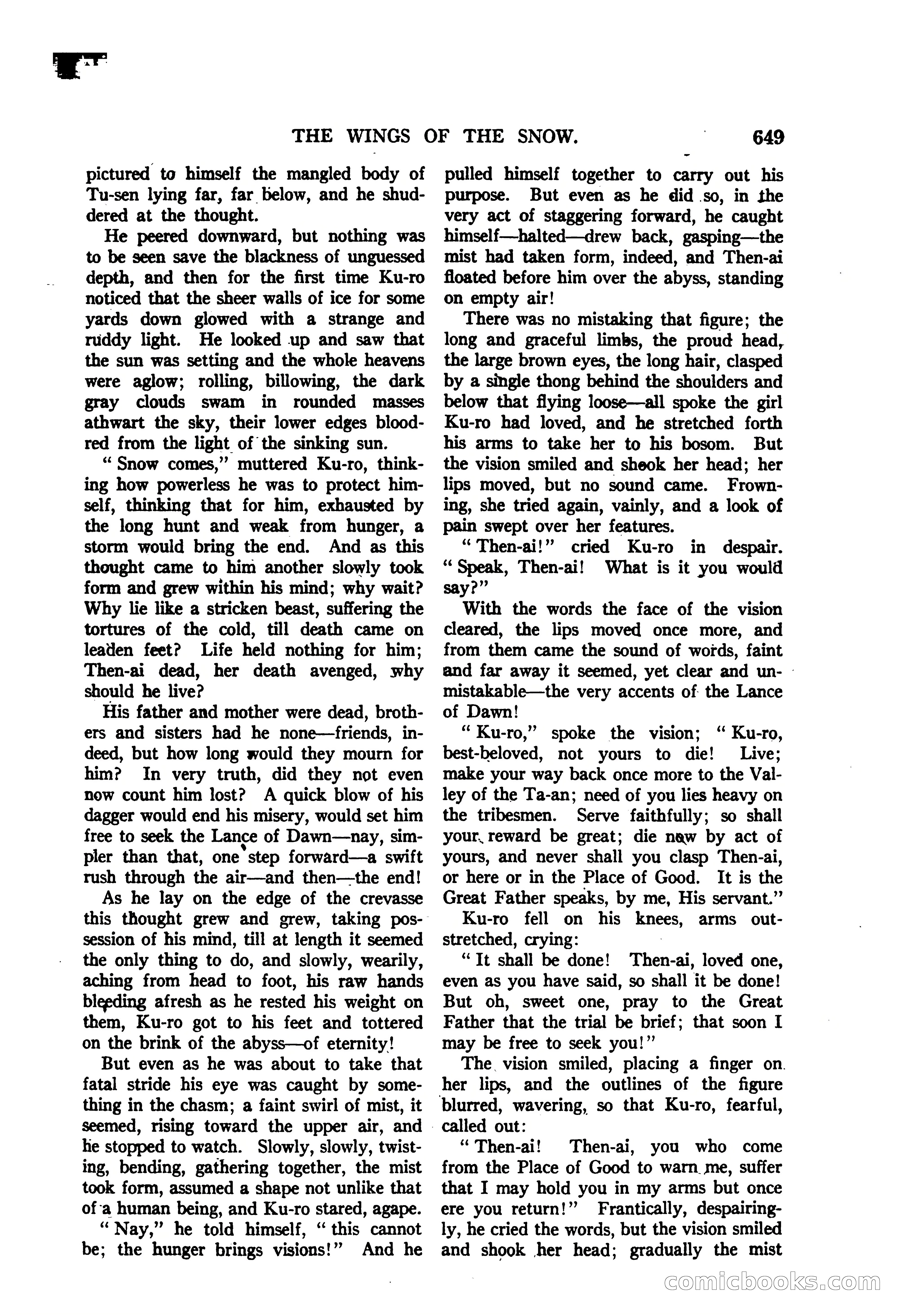Argosy All-Story Weekly — "The Purple Limited" — page 83 of 208