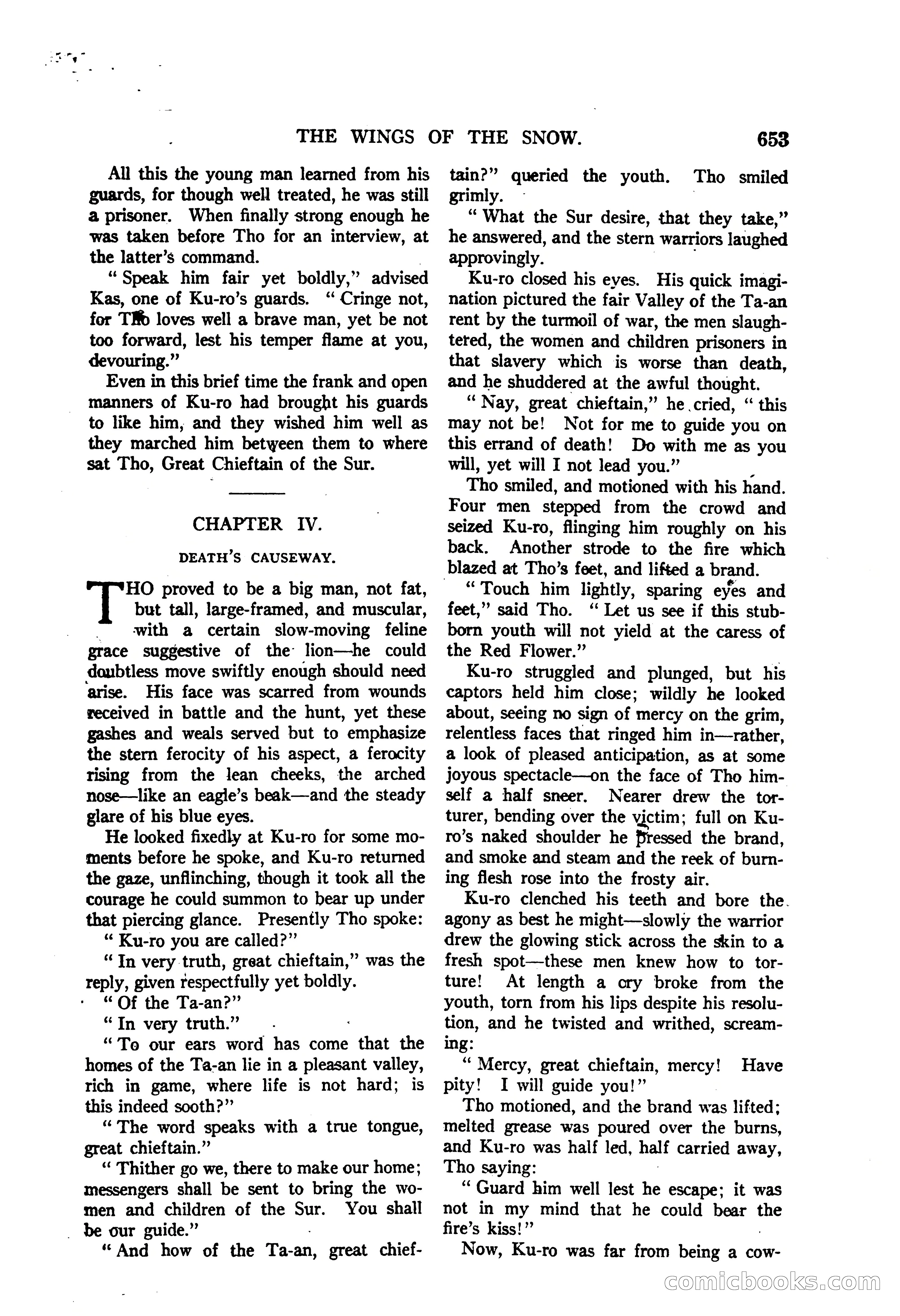 Argosy All-Story Weekly — "The Purple Limited" — page 87 of 208