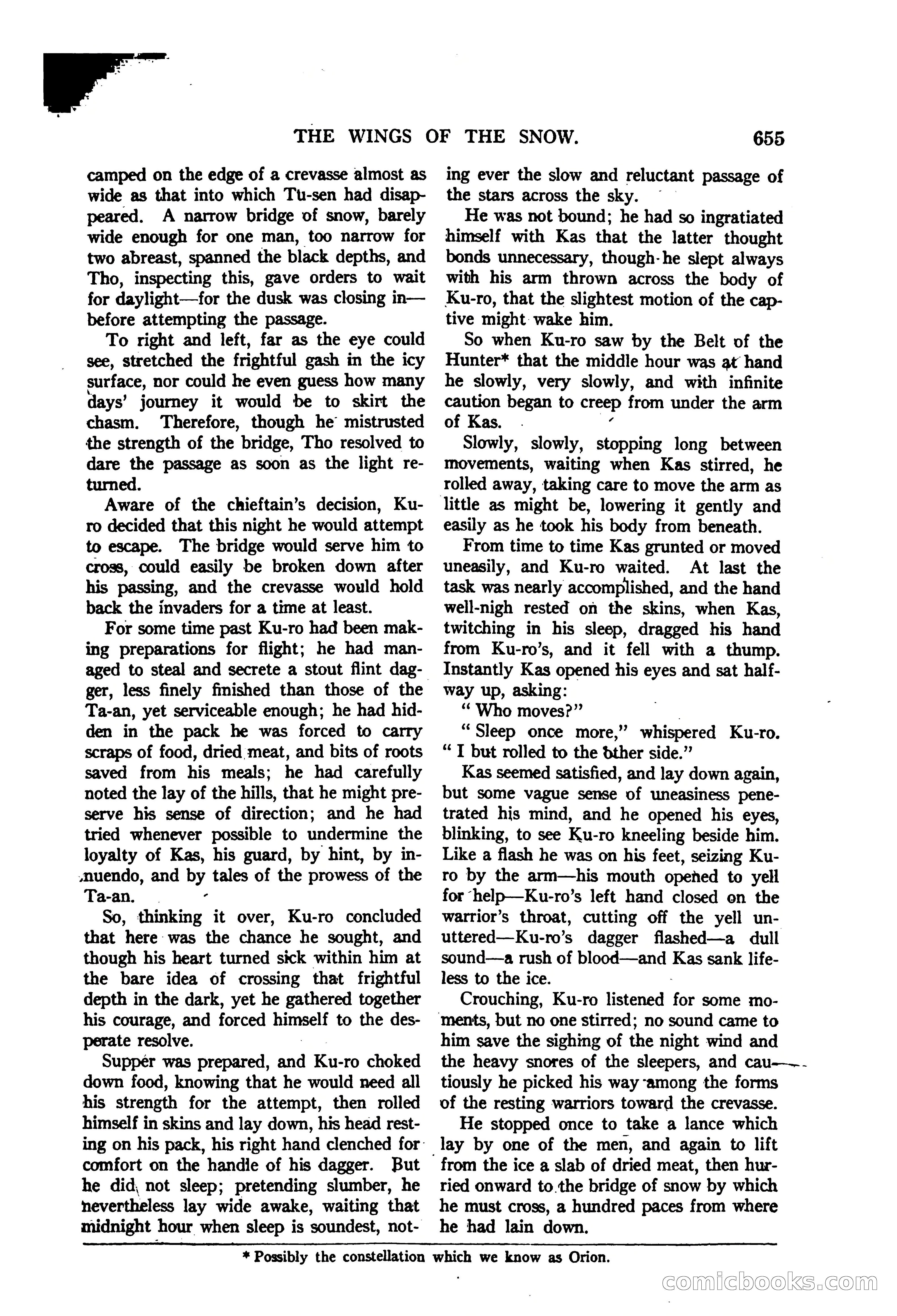Argosy All-Story Weekly — "The Purple Limited" — page 89 of 208