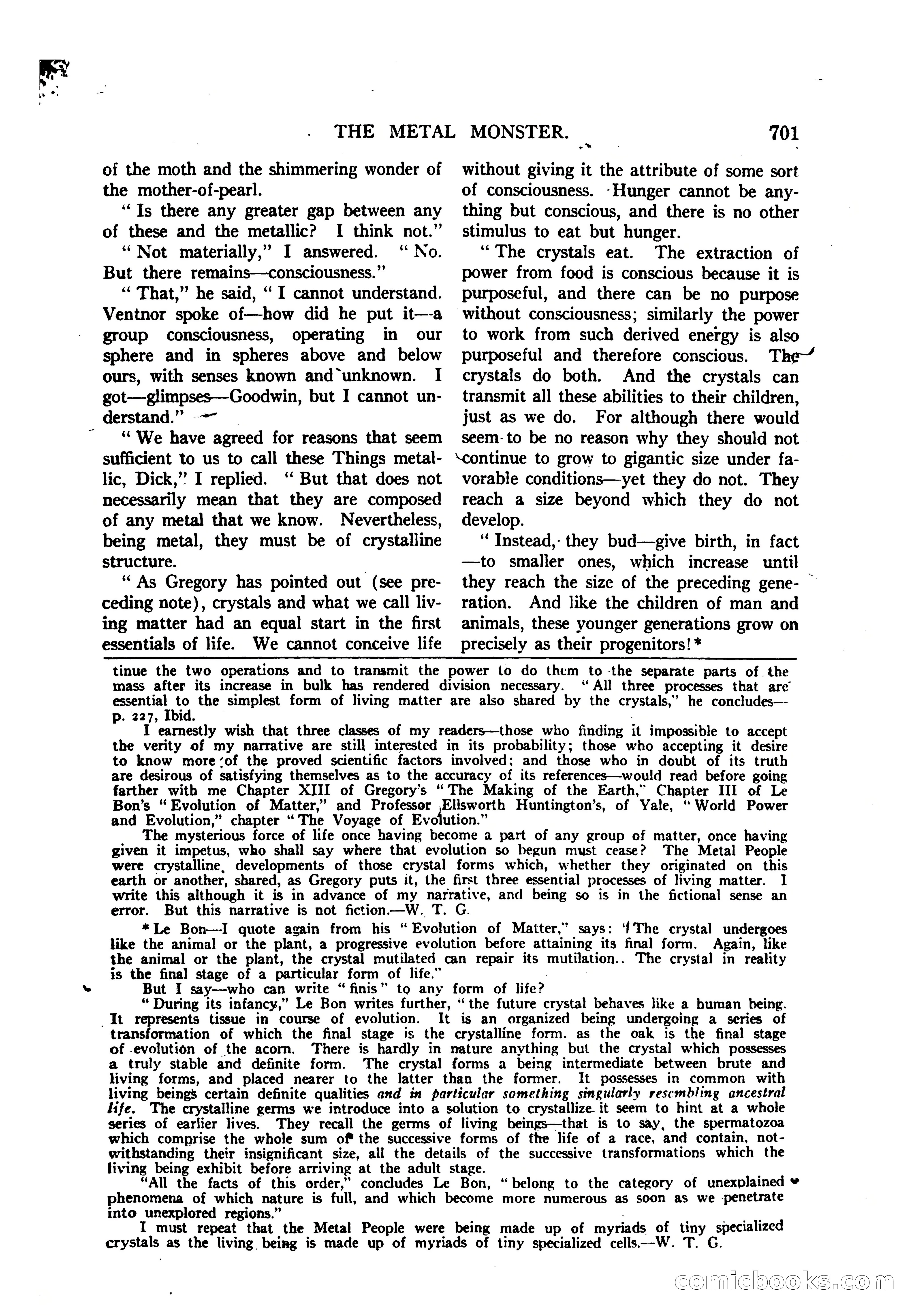 Argosy All-Story Weekly — "The Purple Limited" — page 135 of 208