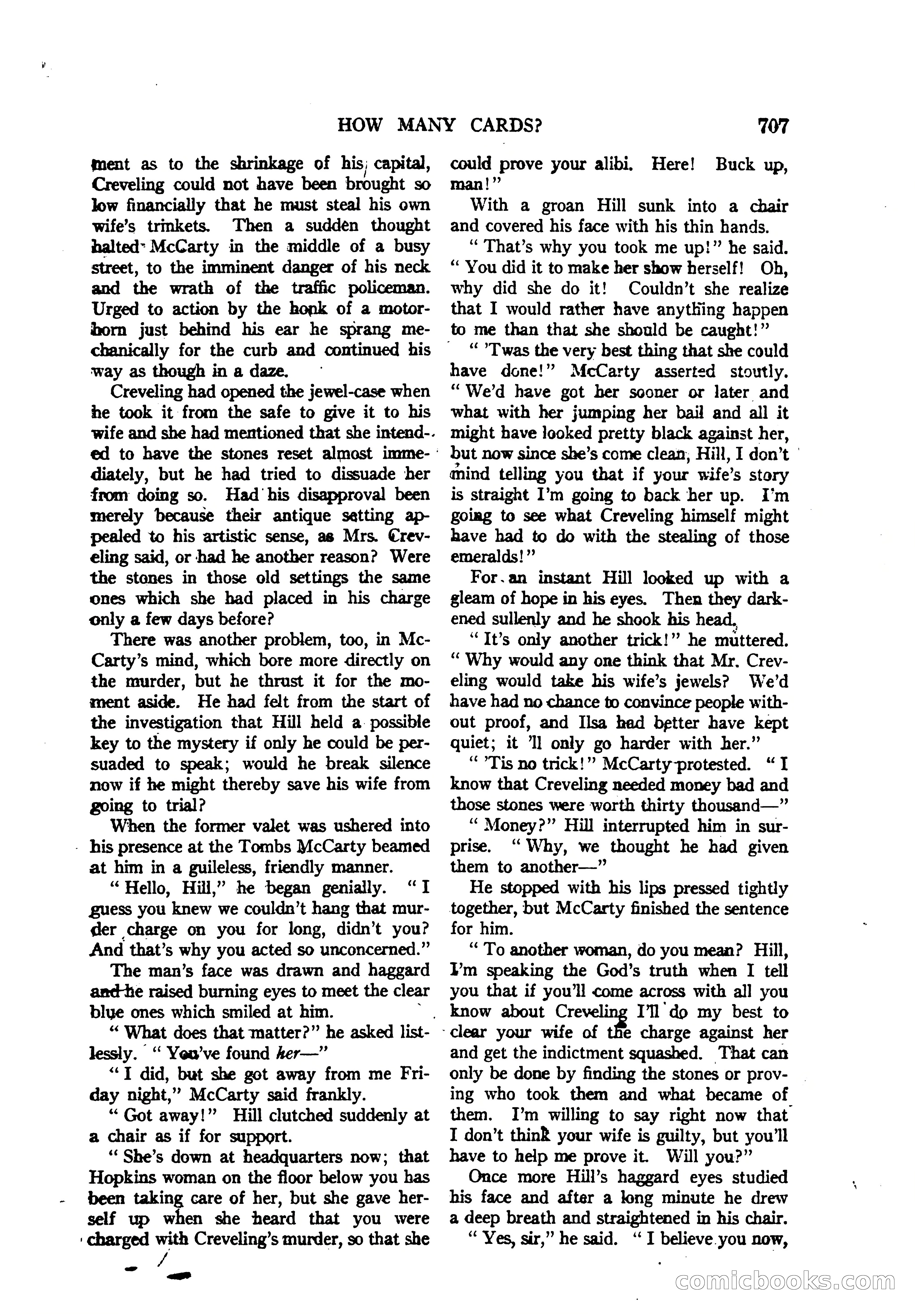 Argosy All-Story Weekly — "The Purple Limited" — page 141 of 208