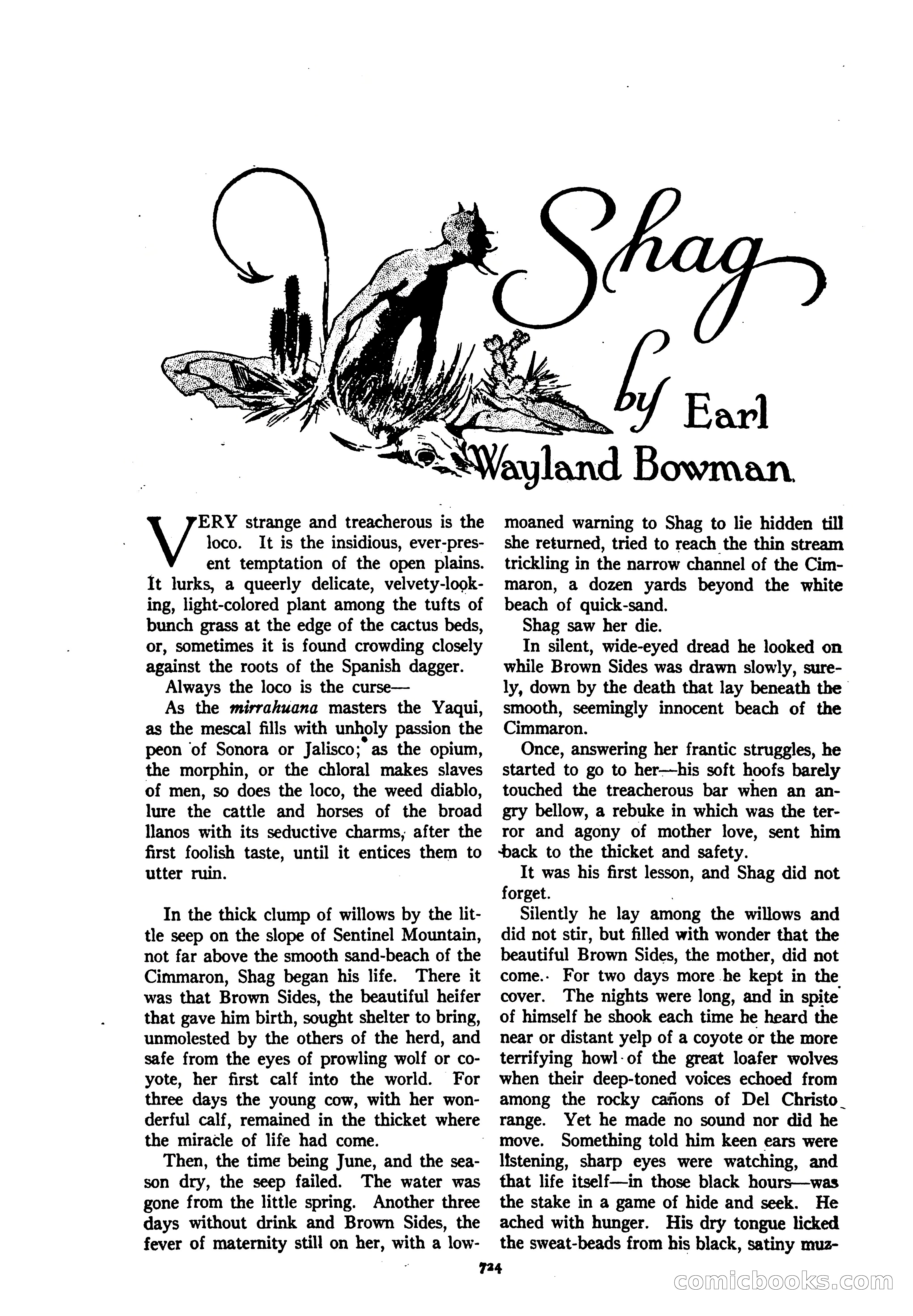 Argosy All-Story Weekly — "The Purple Limited" — page 158 of 208