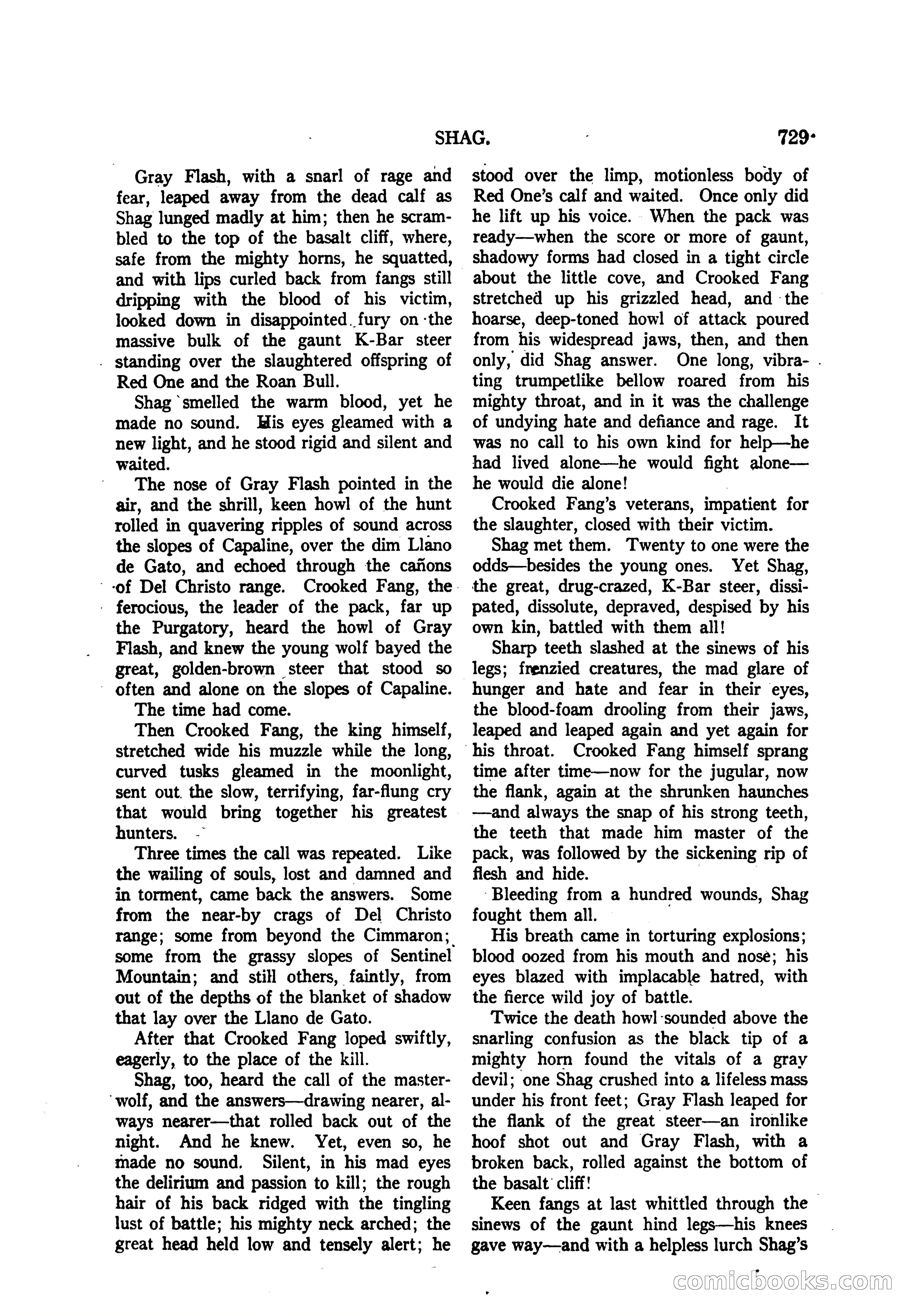 Argosy All-Story Weekly — "The Purple Limited" — page 163 of 208
