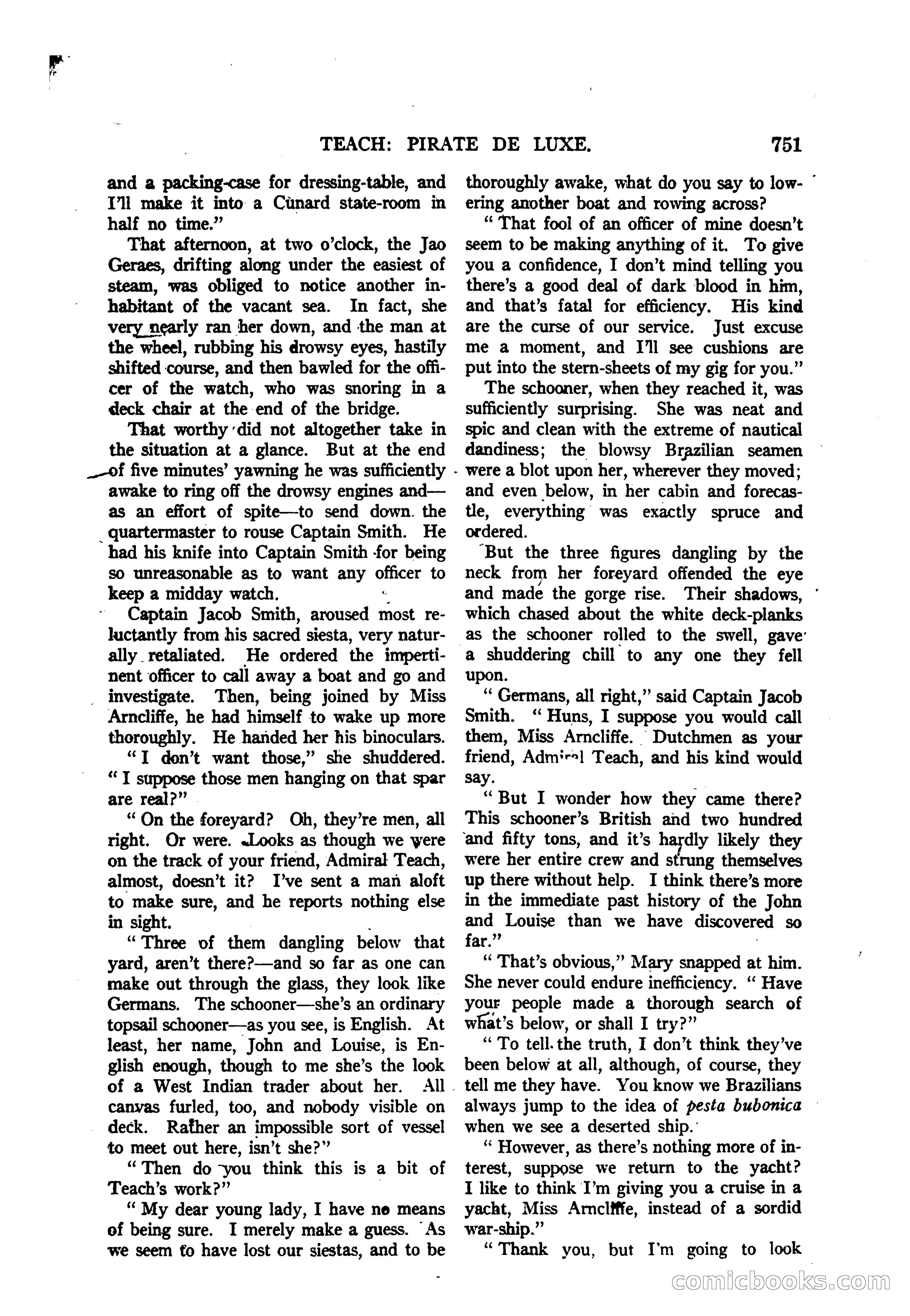 Argosy All-Story Weekly — "The Purple Limited" — page 185 of 208