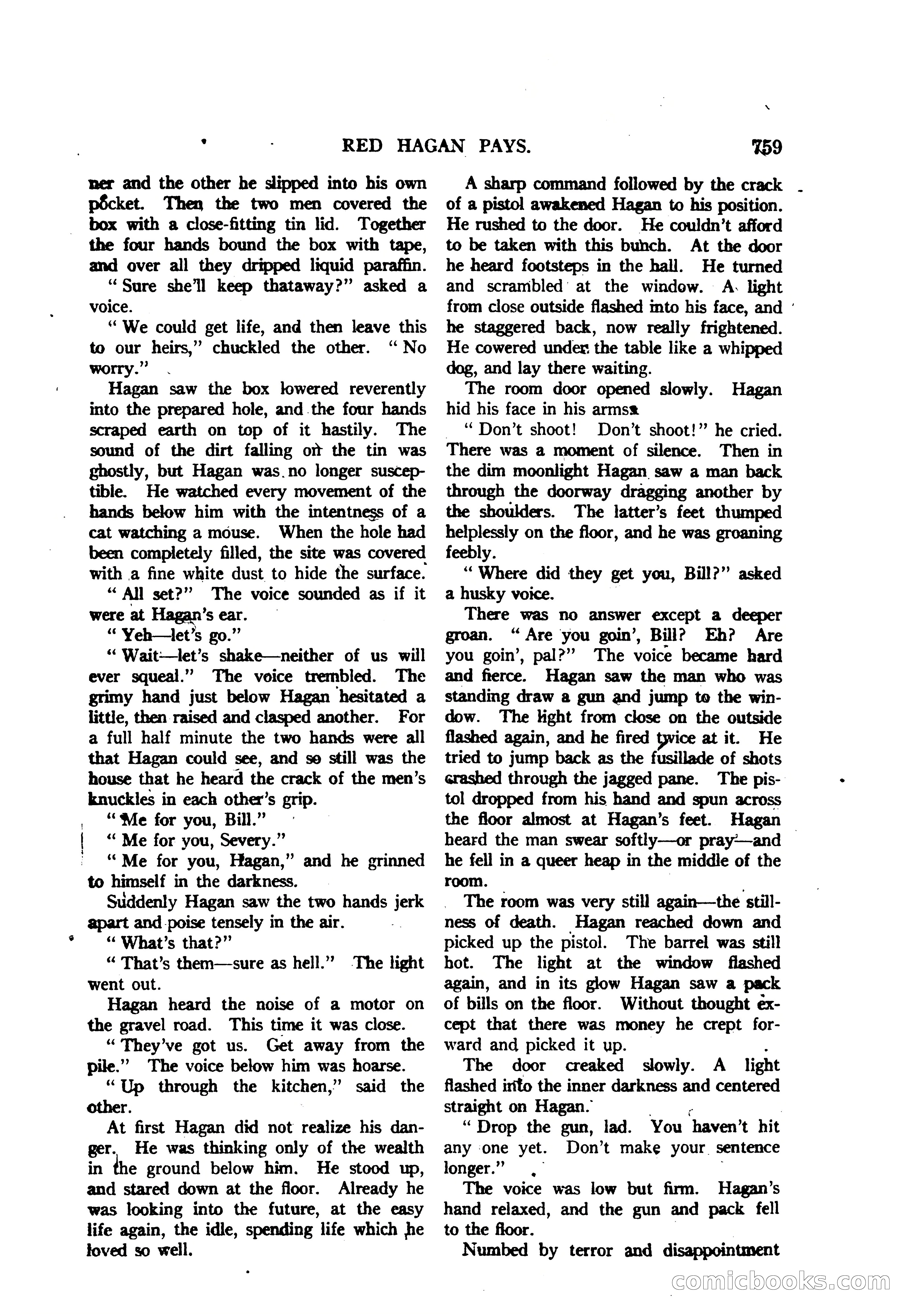Argosy All-Story Weekly — "The Purple Limited" — page 193 of 208