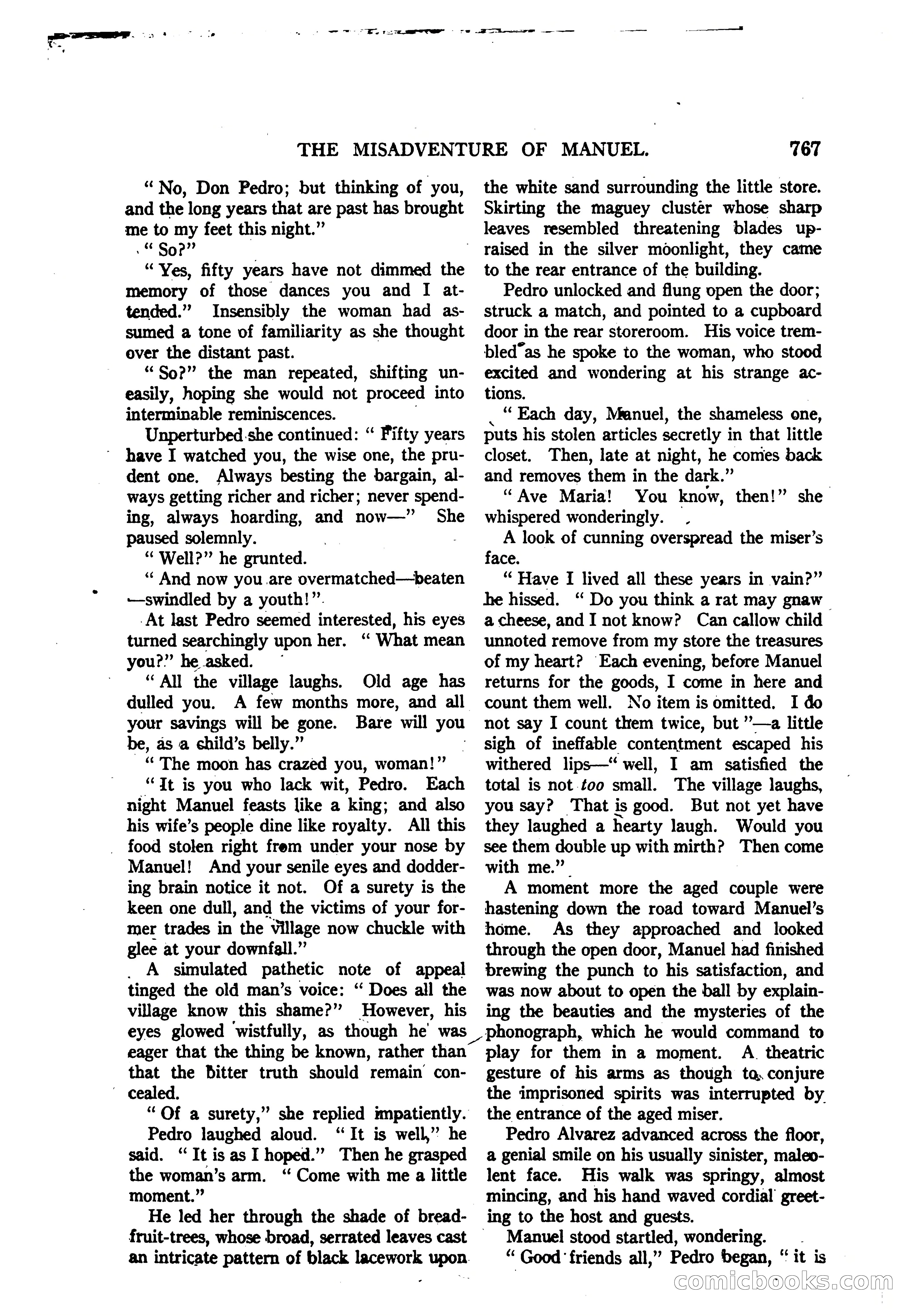 Argosy All-Story Weekly — "The Purple Limited" — page 201 of 208