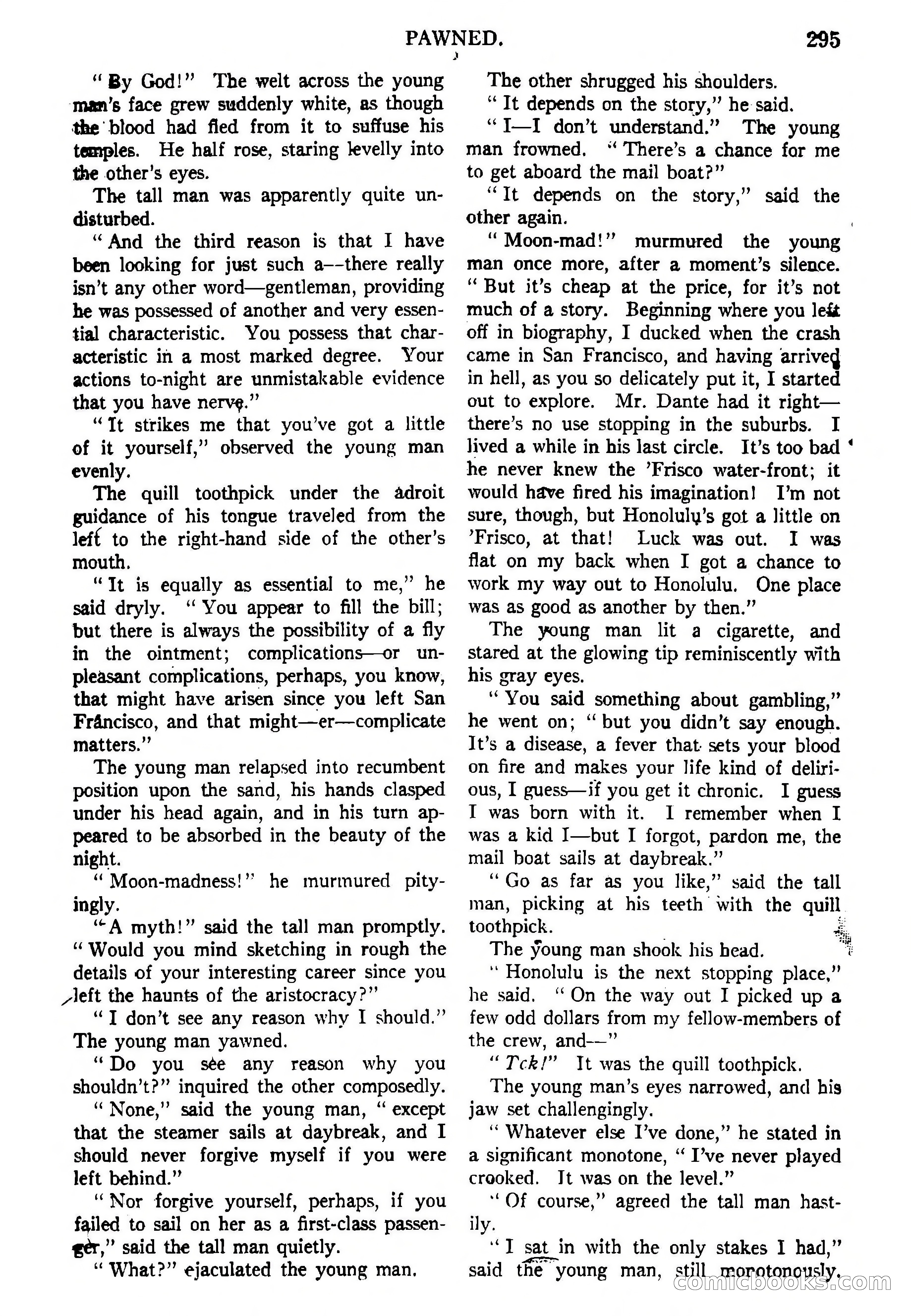 Argosy All-Story Weekly, February 5, 1921 — page 9 of 146