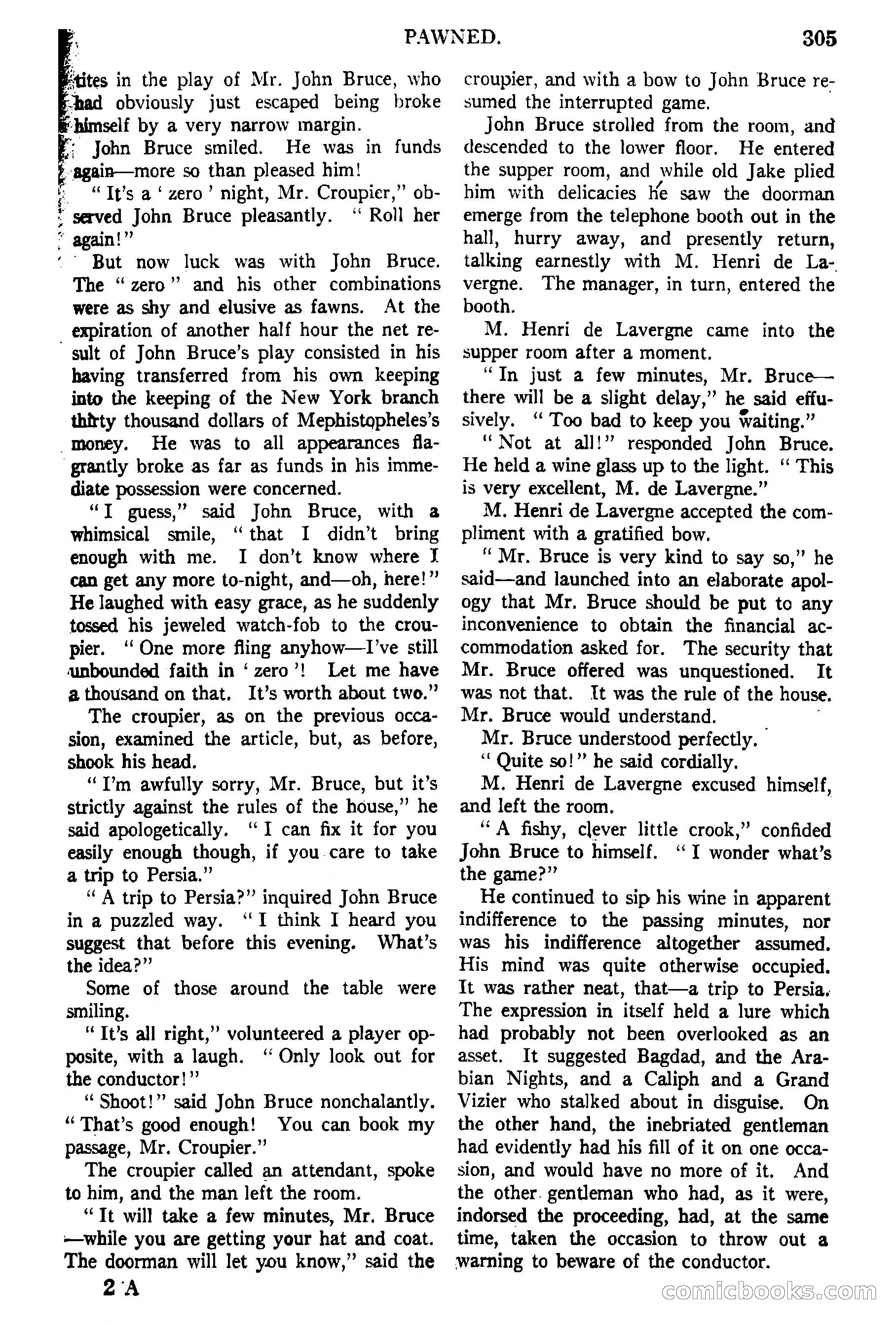 Argosy All-Story Weekly, February 5, 1921 — page 19 of 146