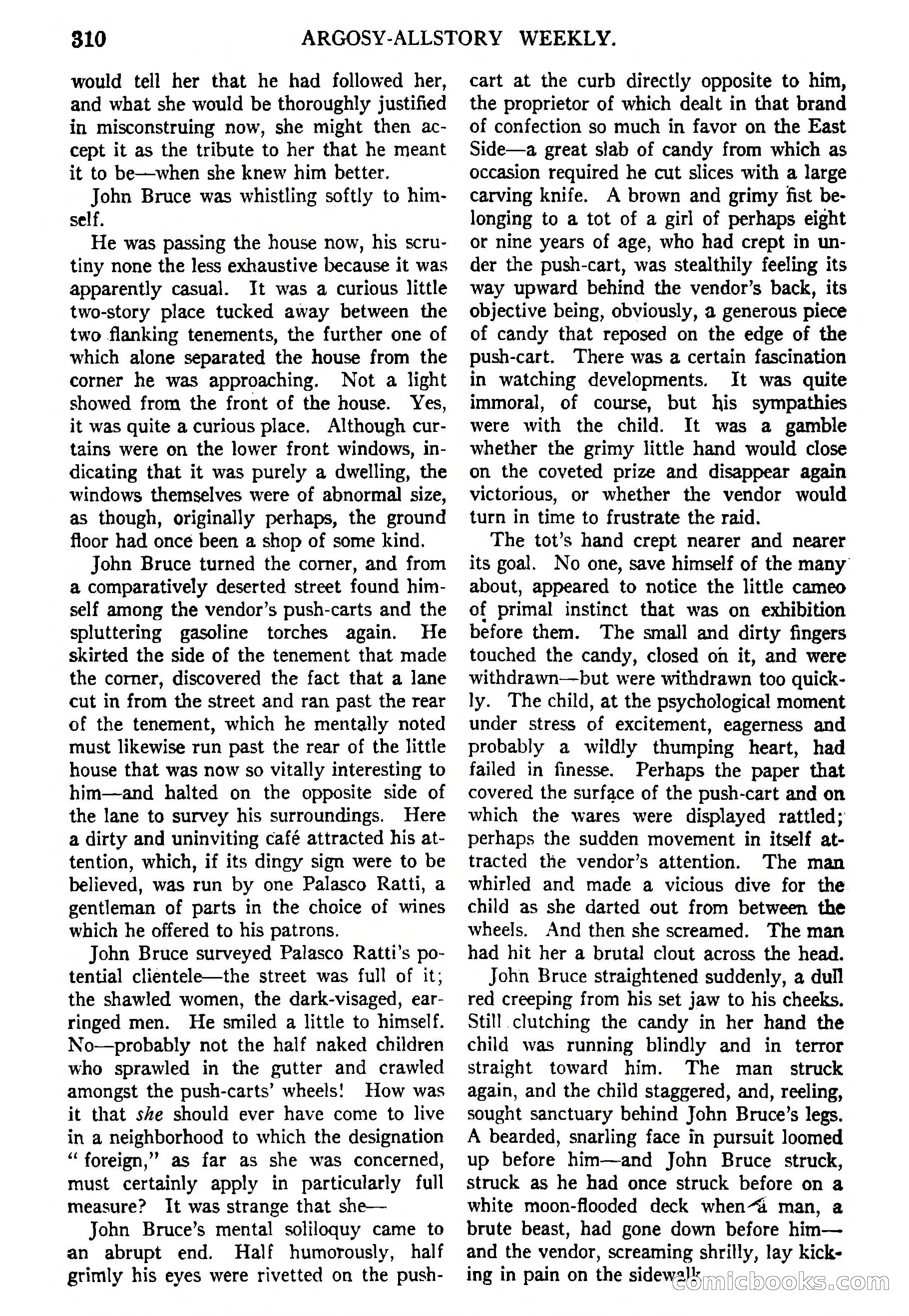 Argosy All-Story Weekly, February 5, 1921 — page 24 of 146