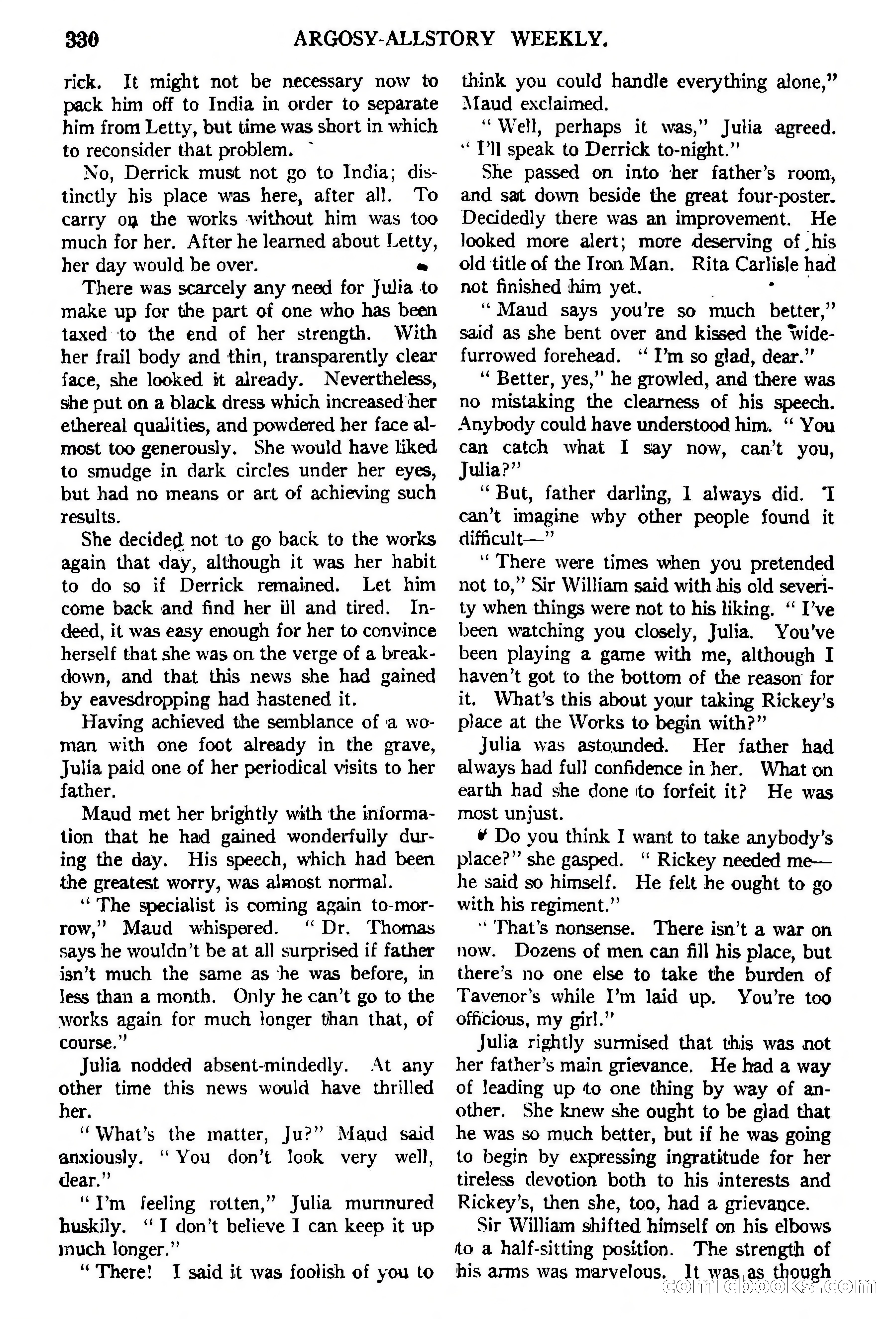 Argosy All-Story Weekly, February 5, 1921 — page 44 of 146