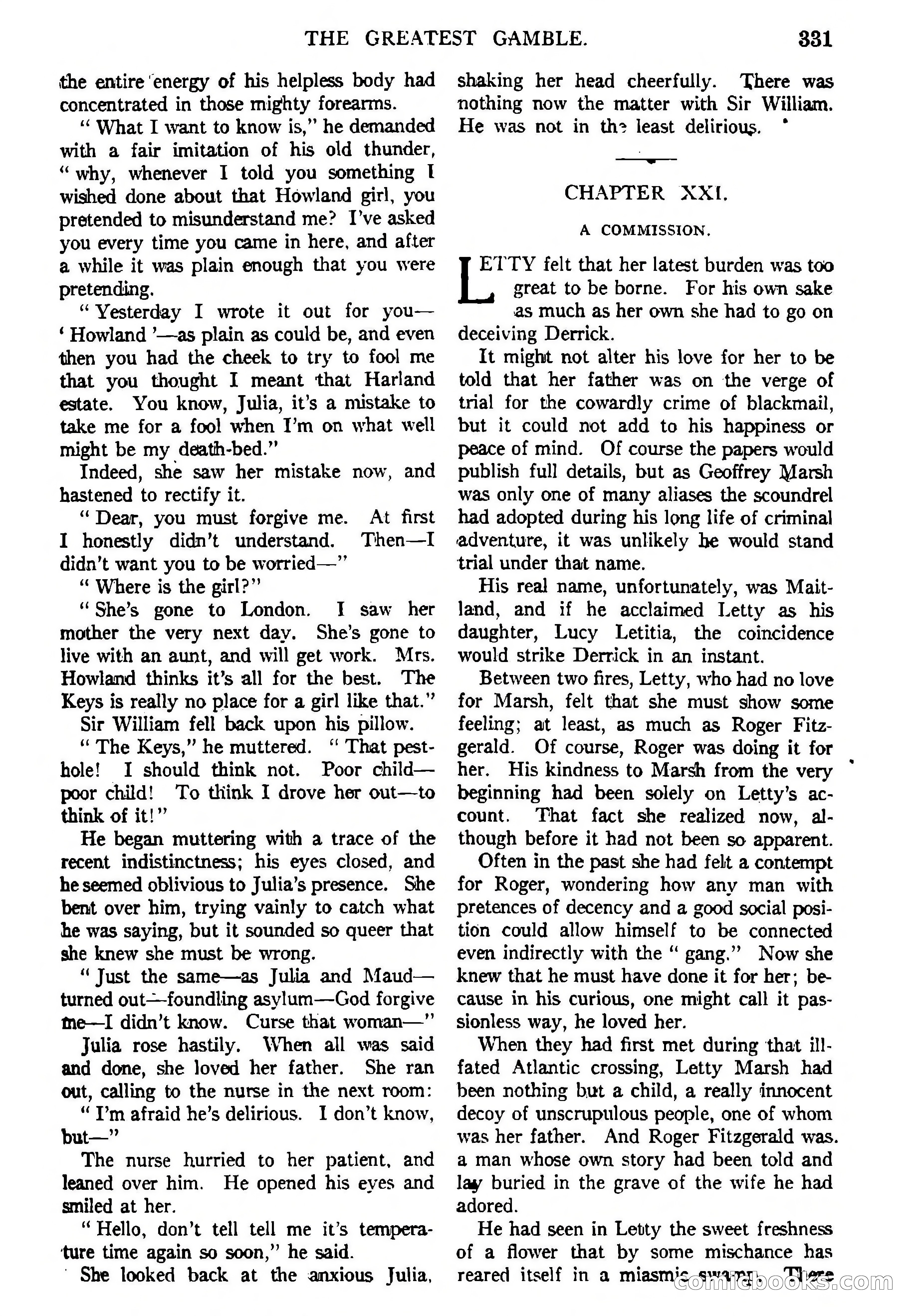 Argosy All-Story Weekly, February 5, 1921 — page 45 of 146