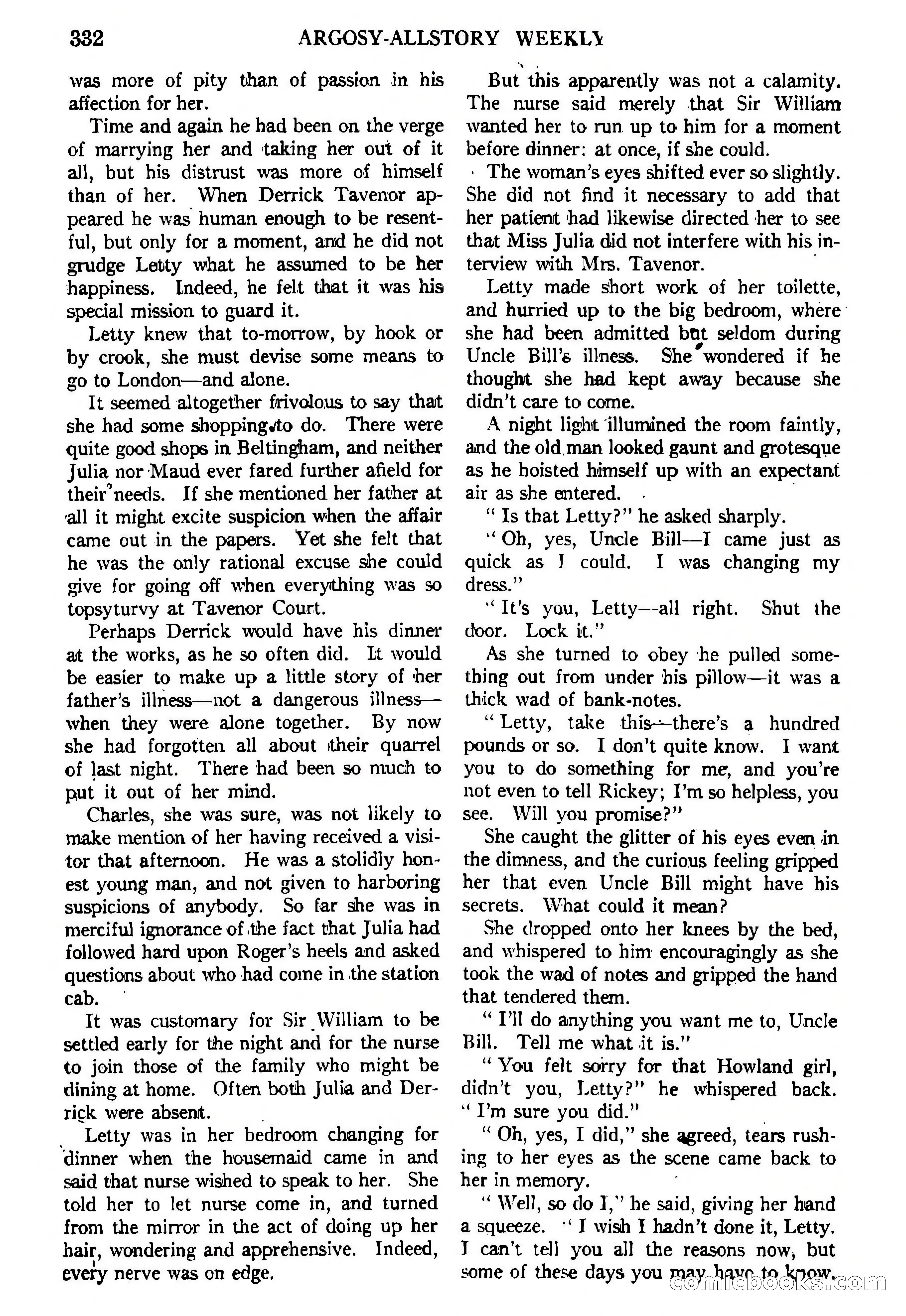 Argosy All-Story Weekly, February 5, 1921 — page 46 of 146