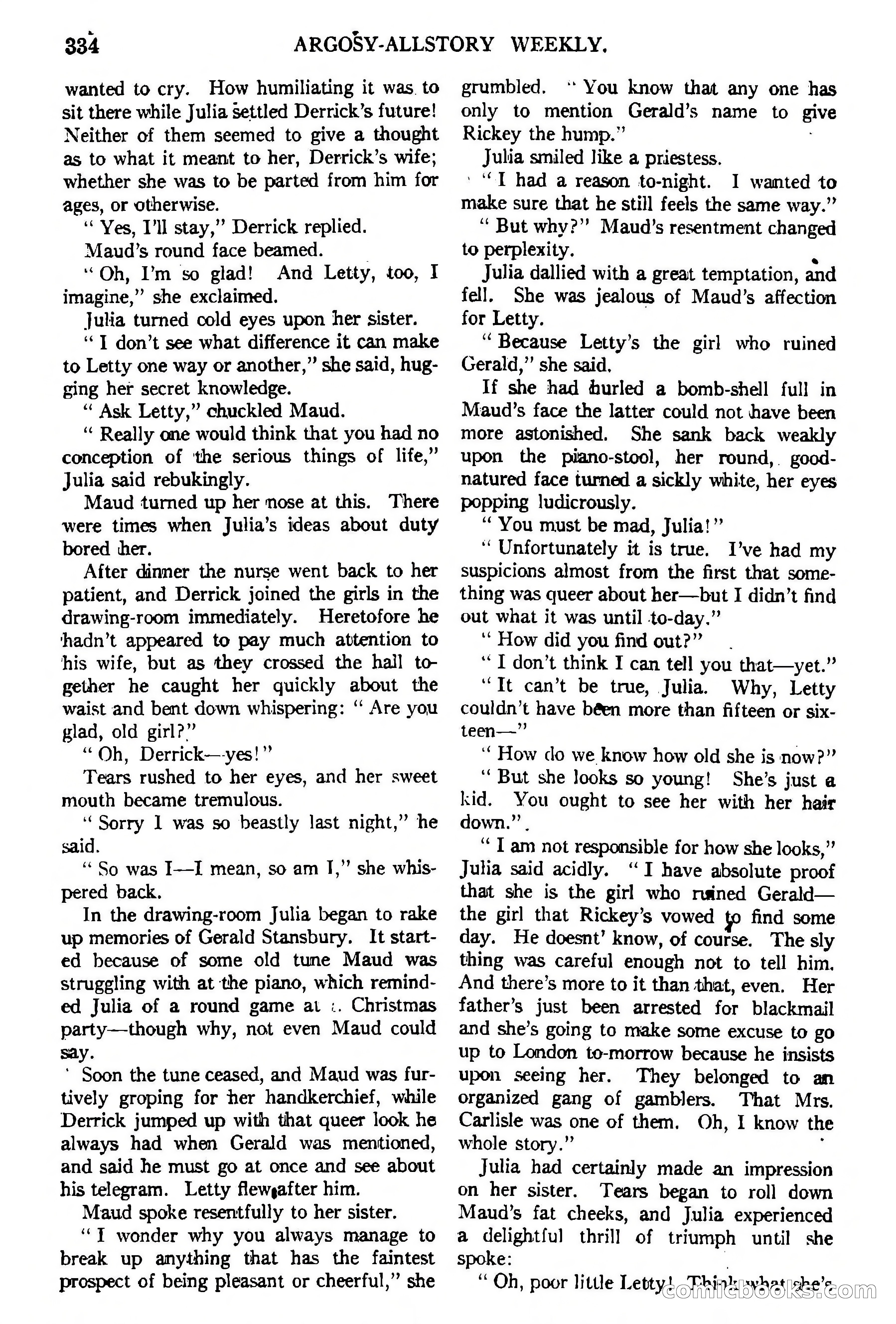 Argosy All-Story Weekly, February 5, 1921 — page 48 of 146
