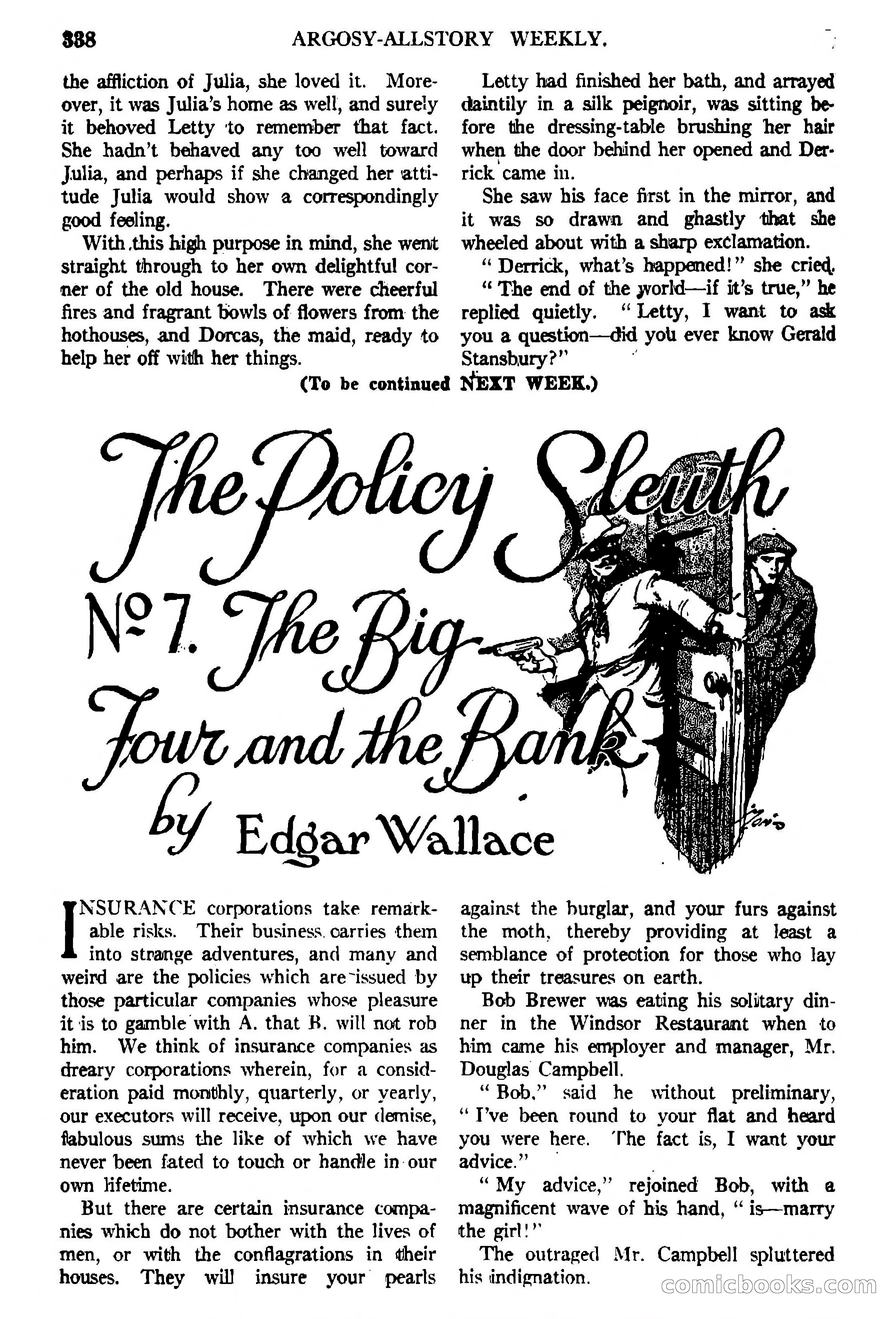 Argosy All-Story Weekly, February 5, 1921 — page 52 of 146