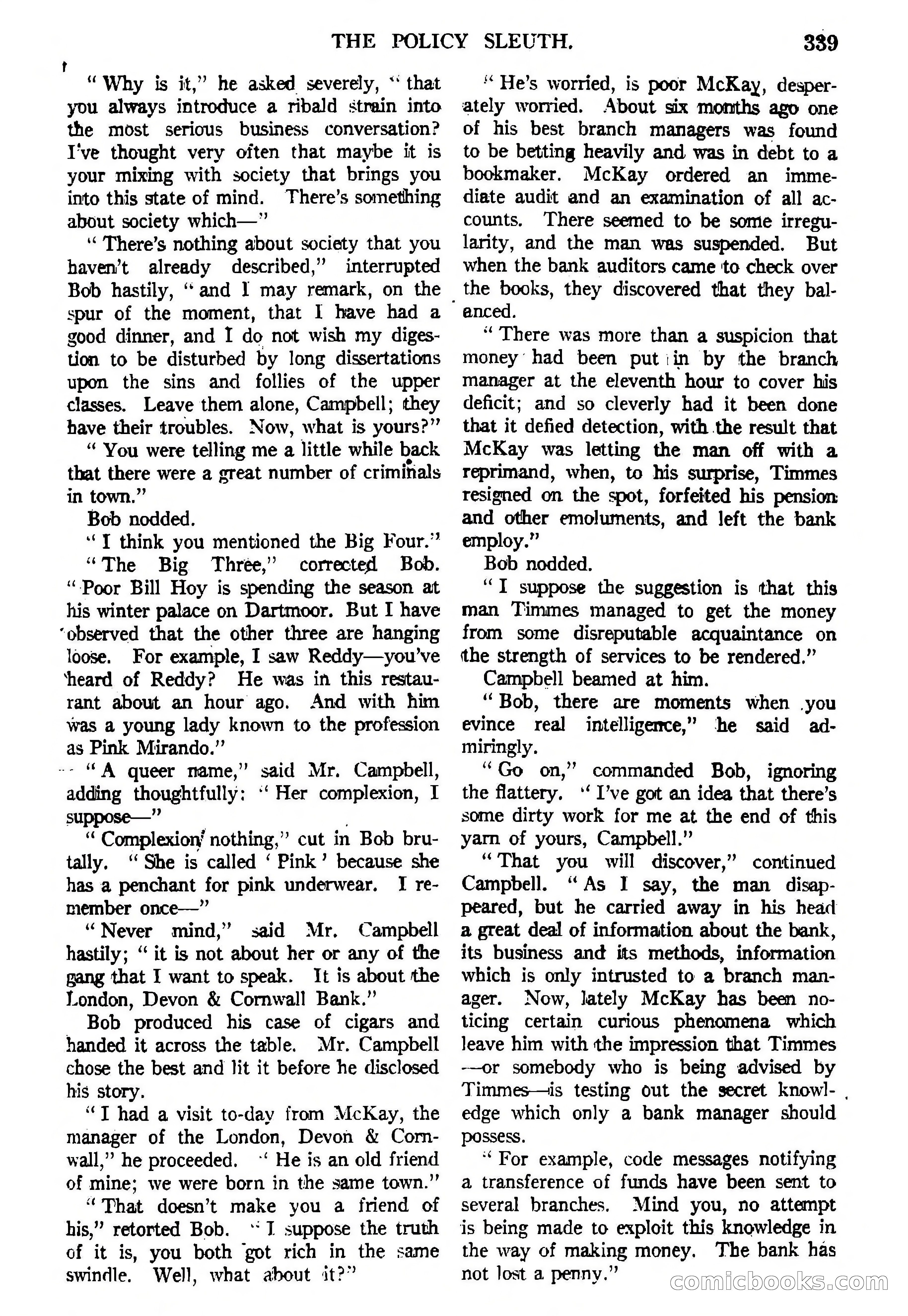 Argosy All-Story Weekly, February 5, 1921 — page 53 of 146