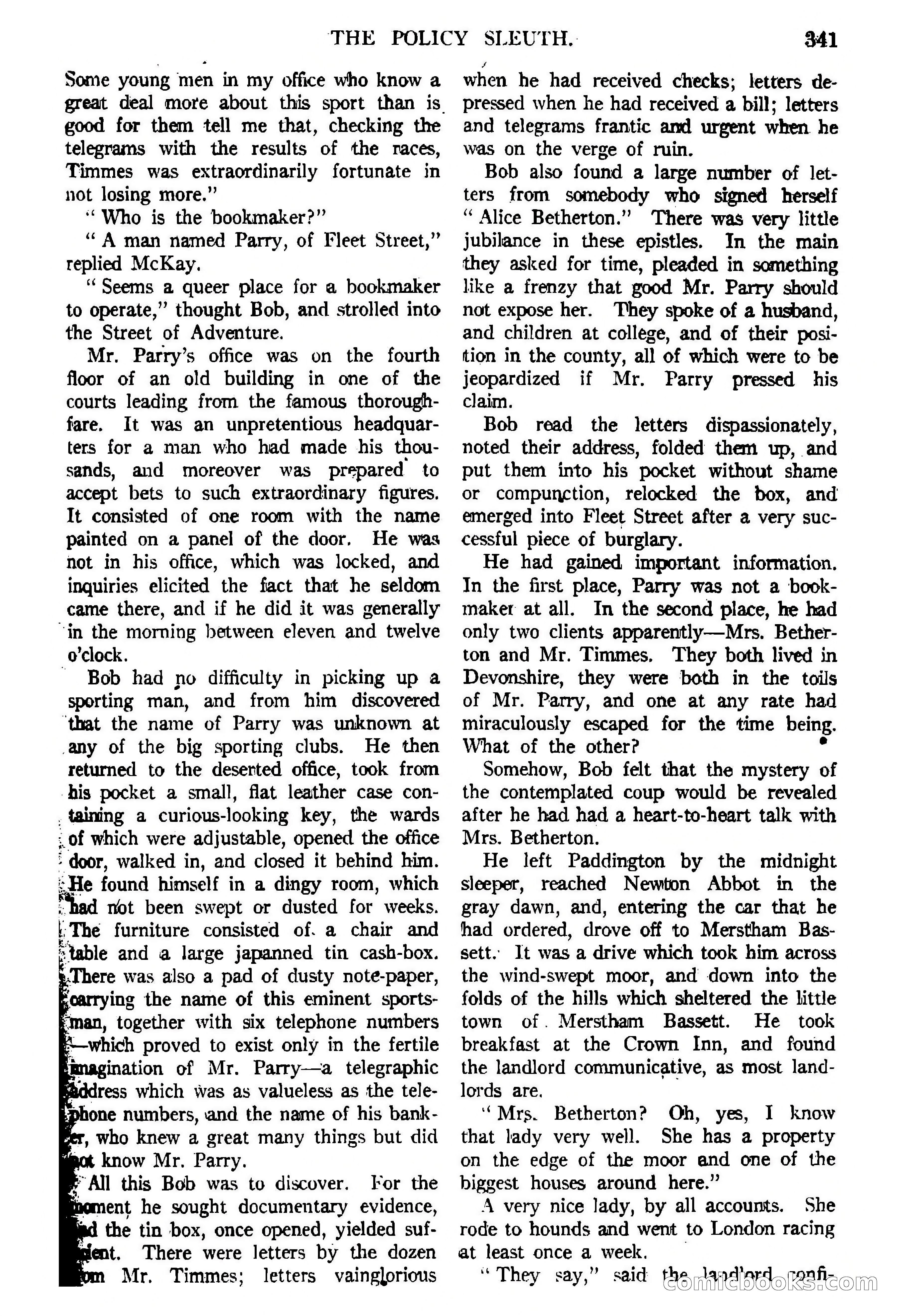 Argosy All-Story Weekly, February 5, 1921 — page 55 of 146