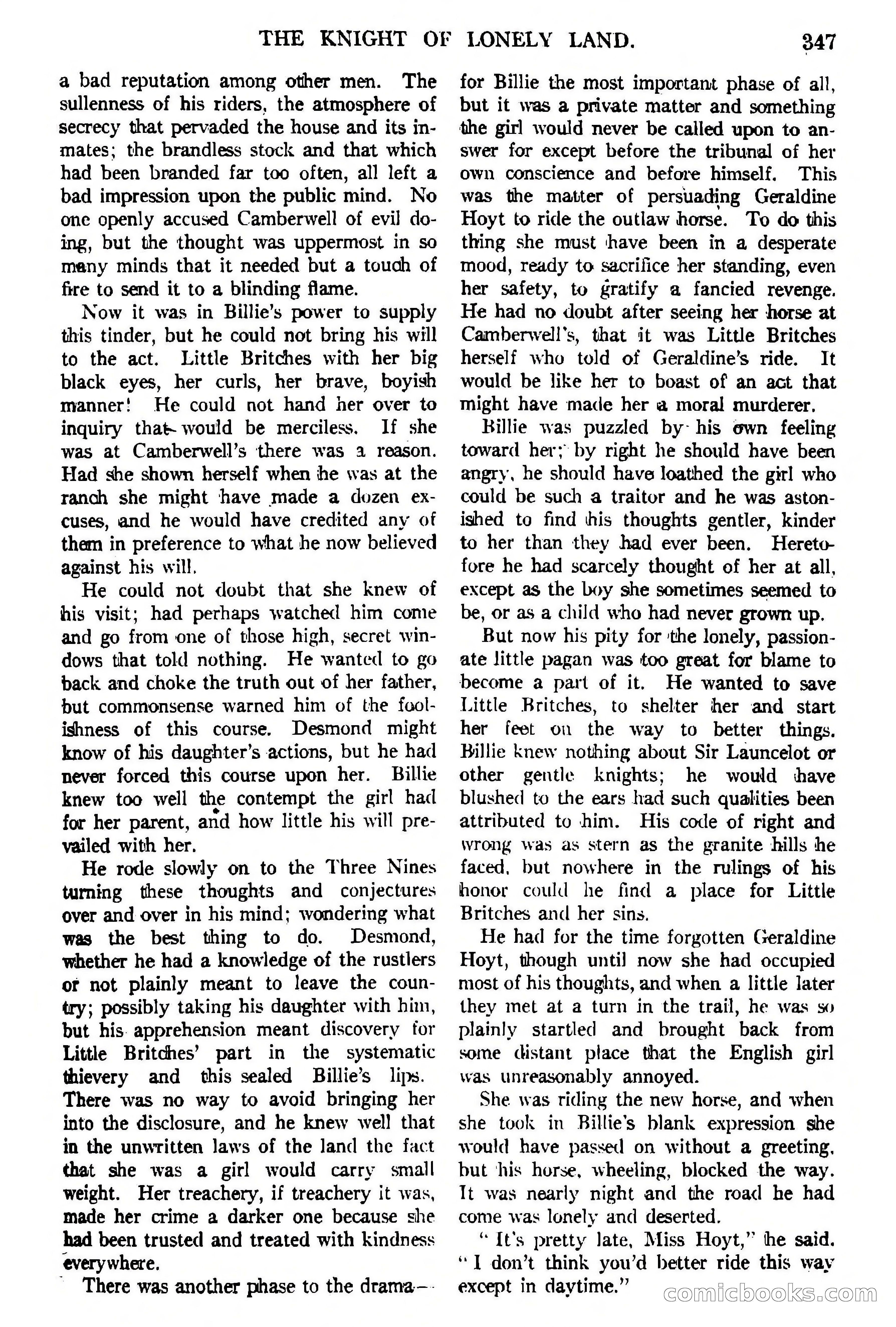Argosy All-Story Weekly, February 5, 1921 — page 61 of 146
