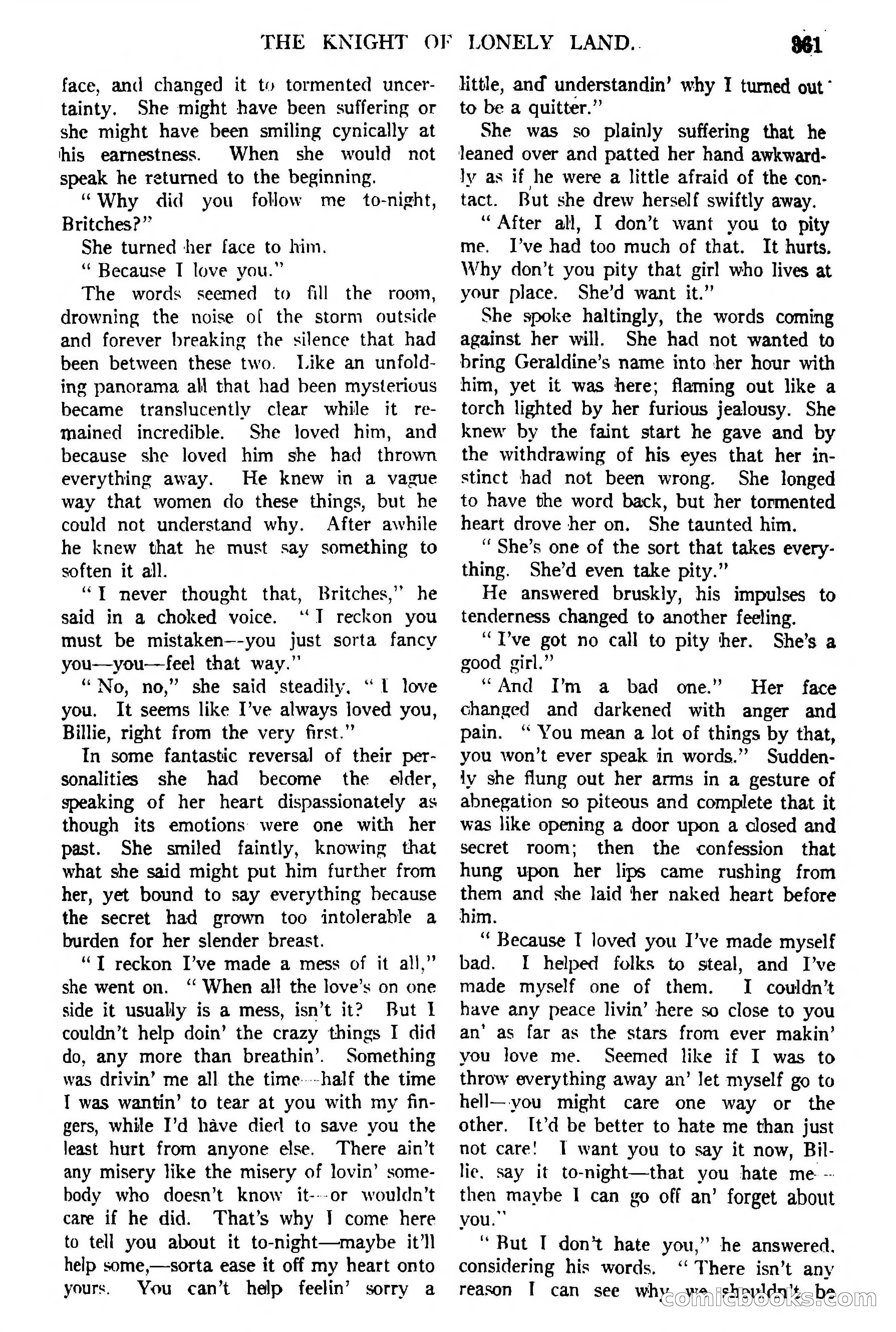 Argosy All-Story Weekly, February 5, 1921 — page 75 of 146