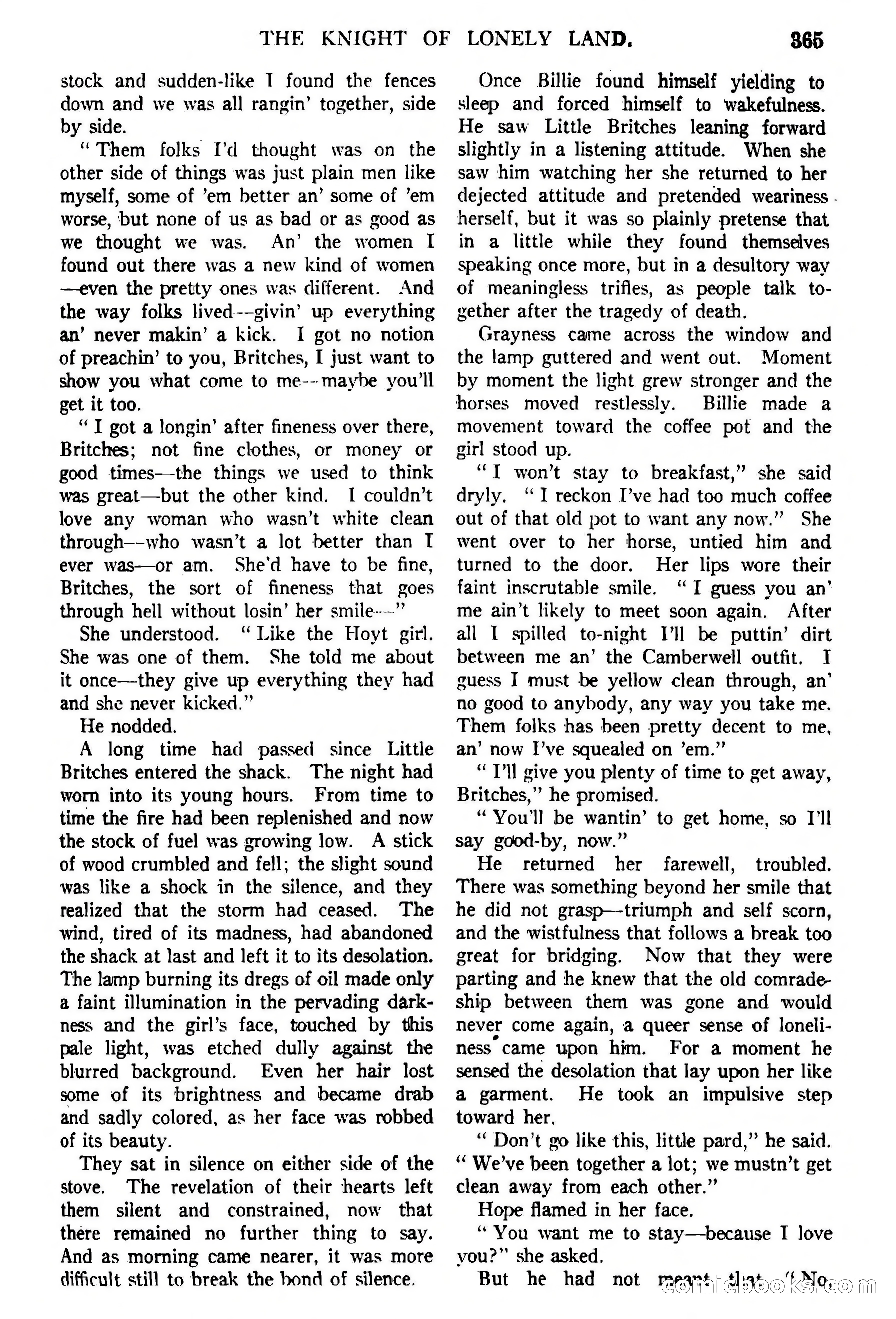 Argosy All-Story Weekly, February 5, 1921 — page 79 of 146