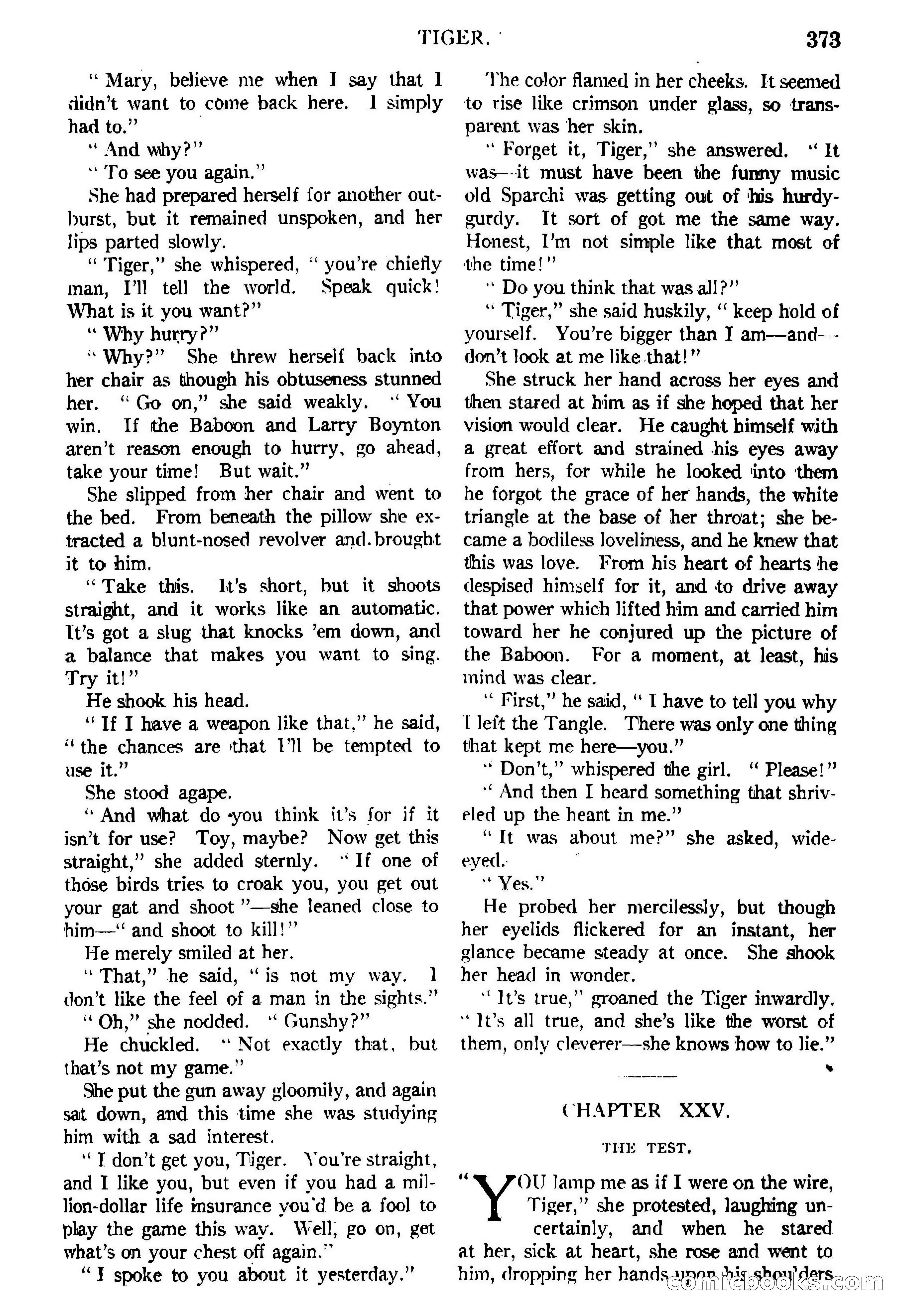 Argosy All-Story Weekly, February 5, 1921 — page 87 of 146