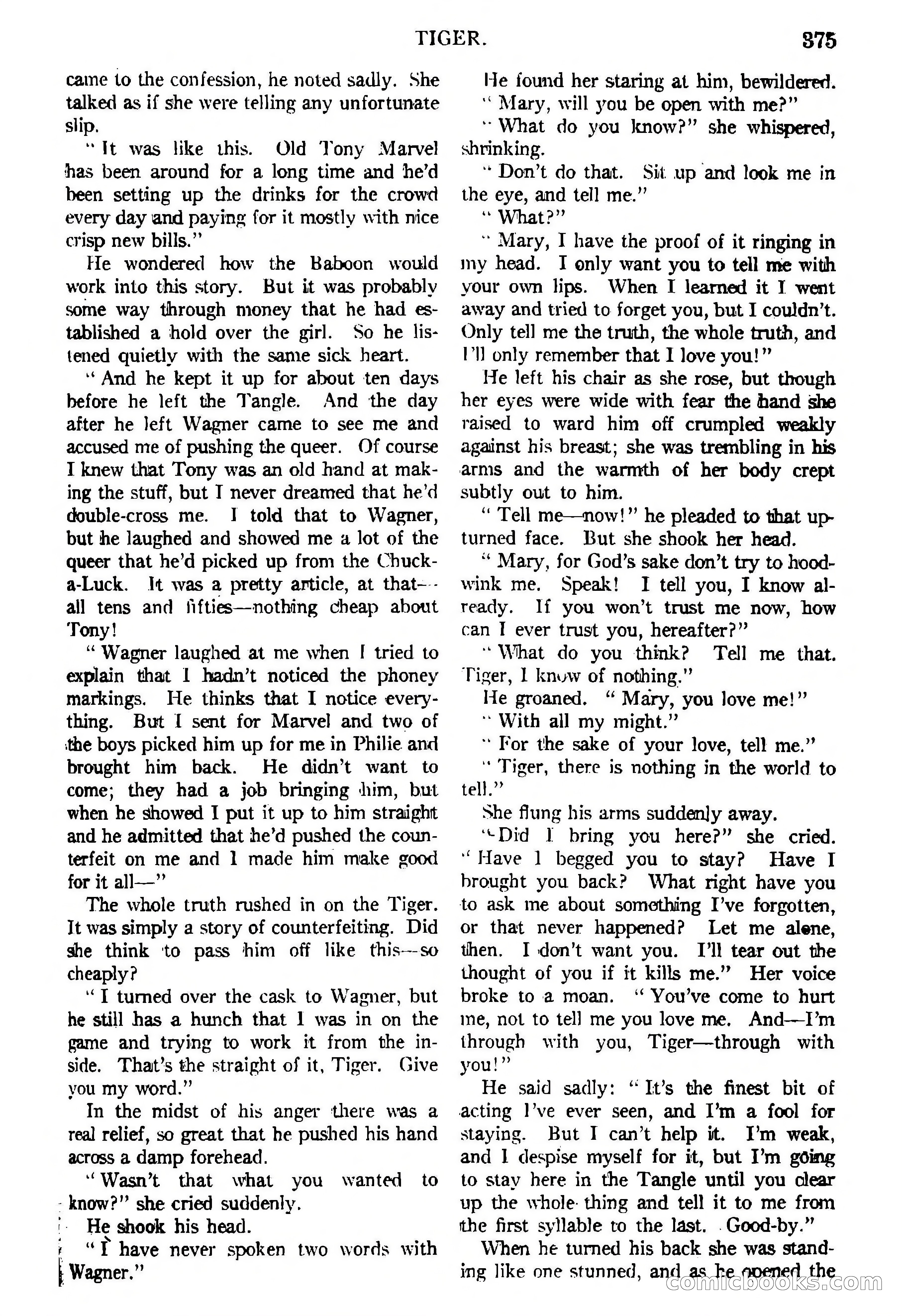 Argosy All-Story Weekly, February 5, 1921 — page 89 of 146