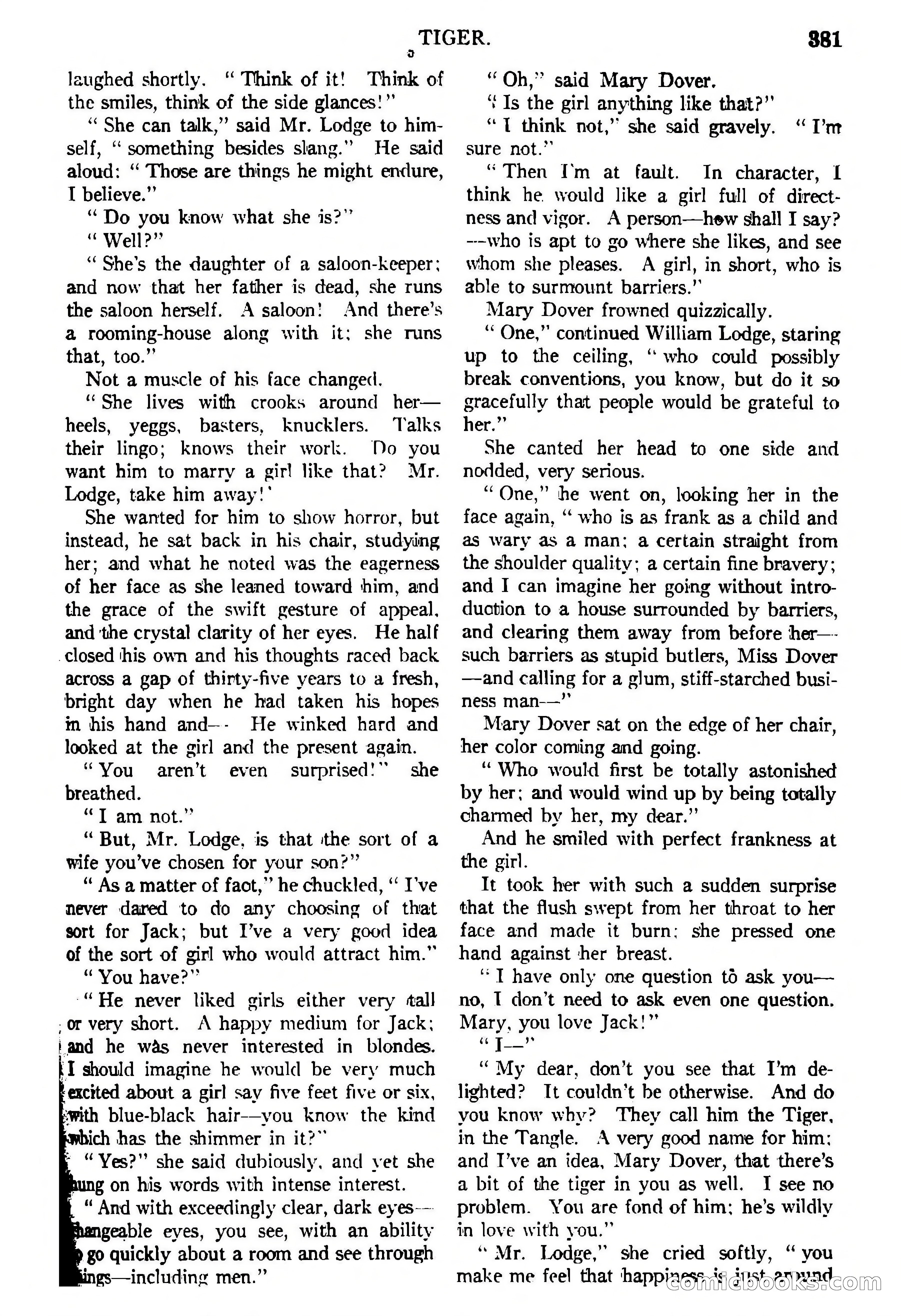 Argosy All-Story Weekly, February 5, 1921 — page 95 of 146