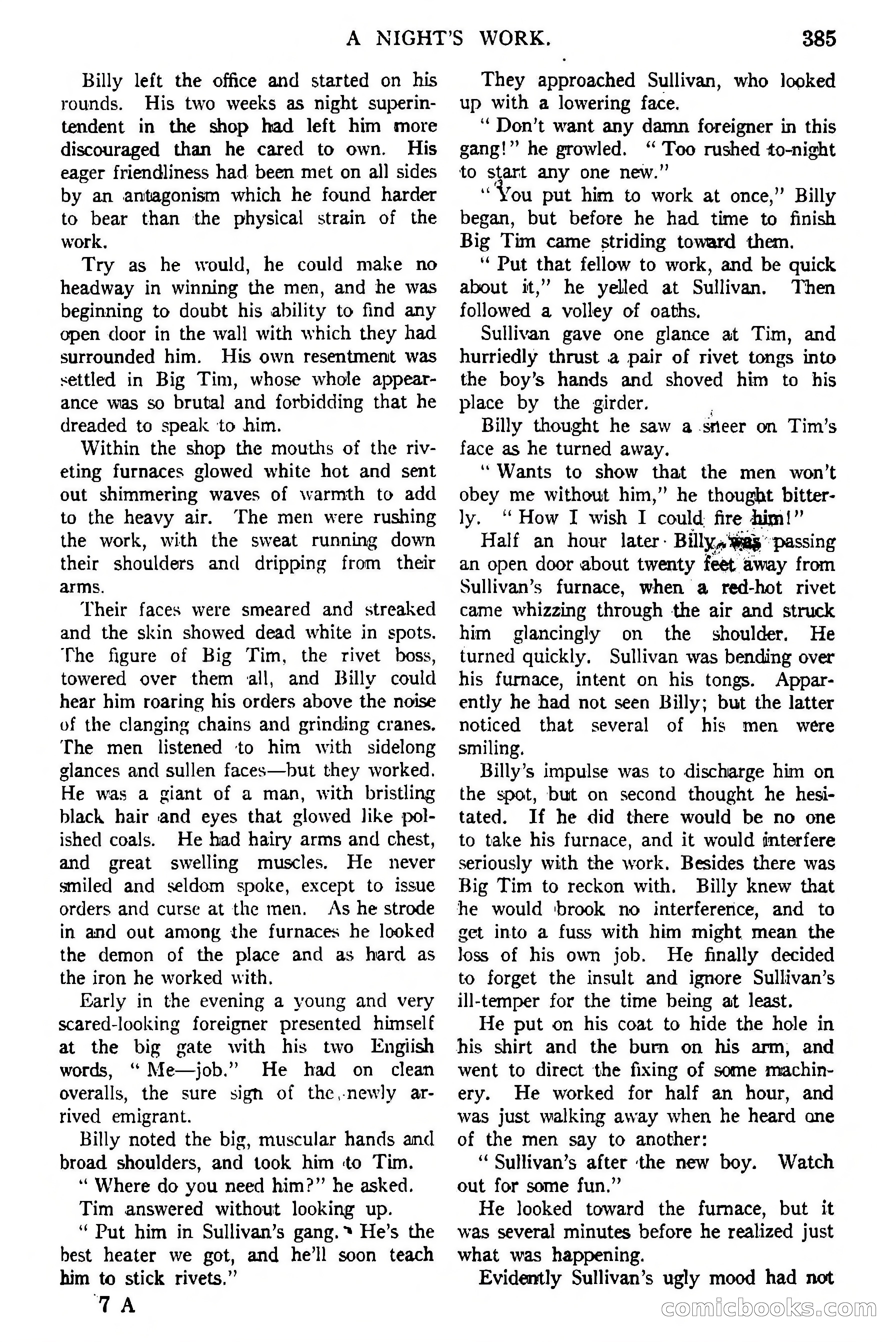 Argosy All-Story Weekly, February 5, 1921 — page 99 of 146