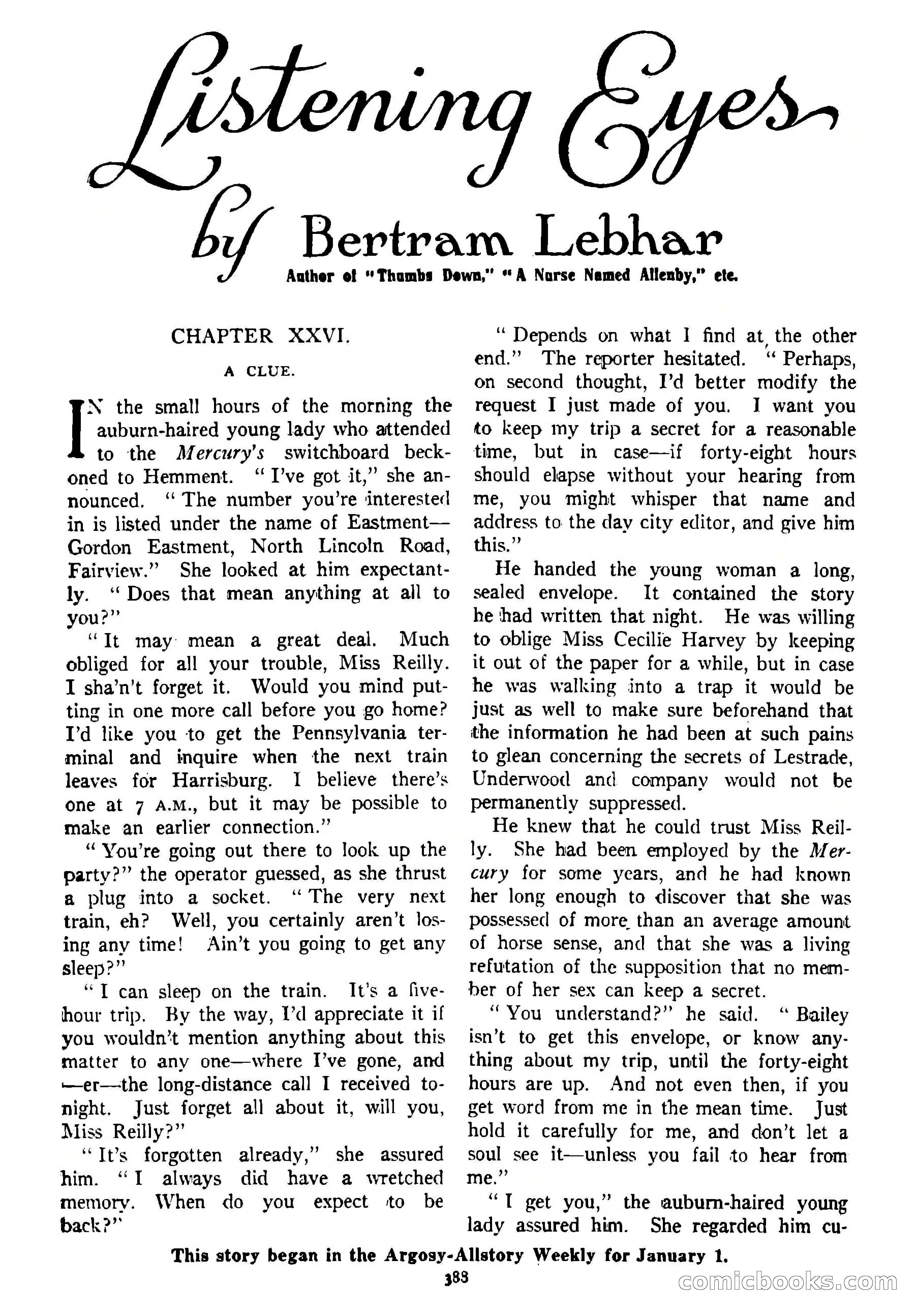 Argosy All-Story Weekly, February 5, 1921 — page 102 of 146