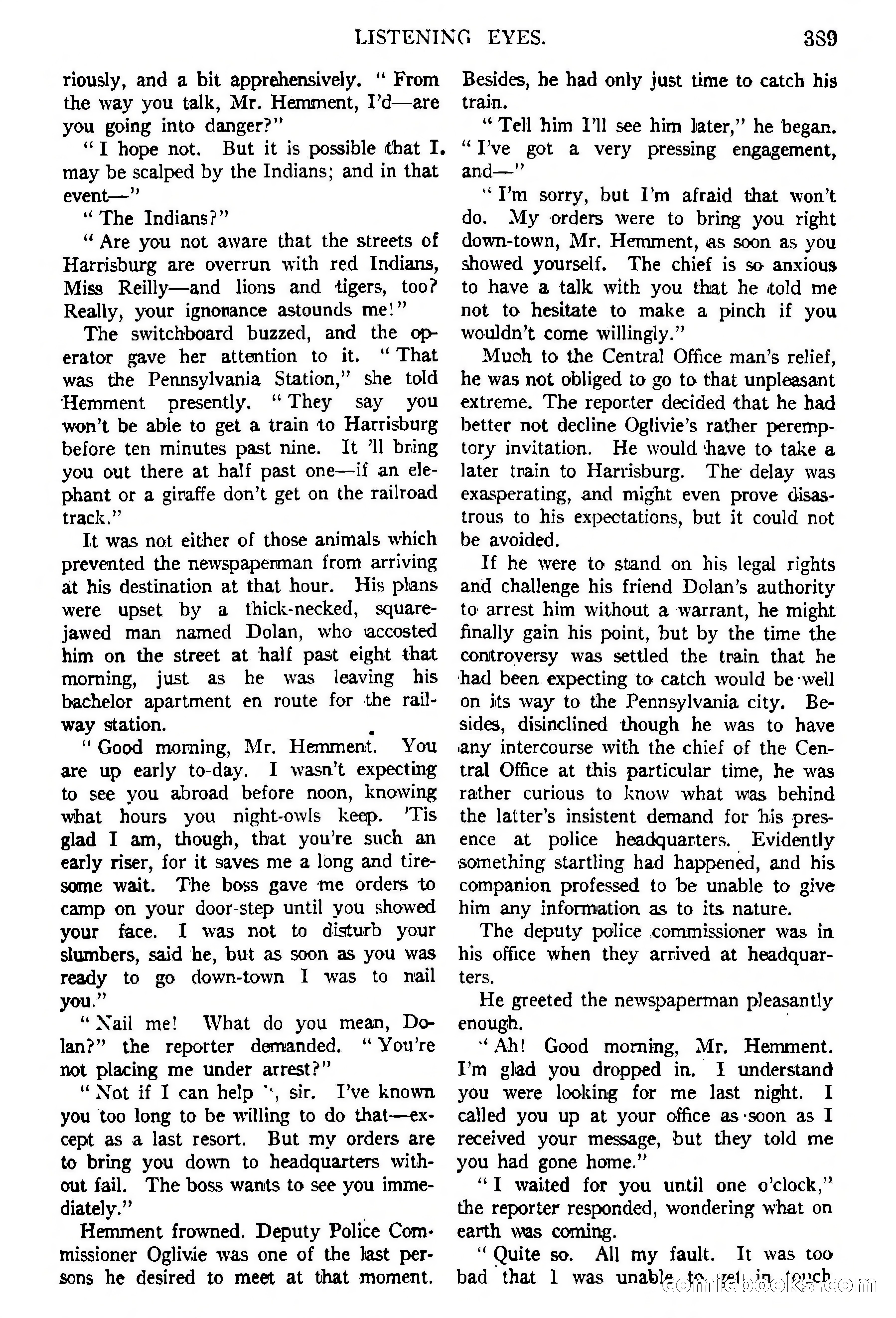 Argosy All-Story Weekly, February 5, 1921 — page 103 of 146