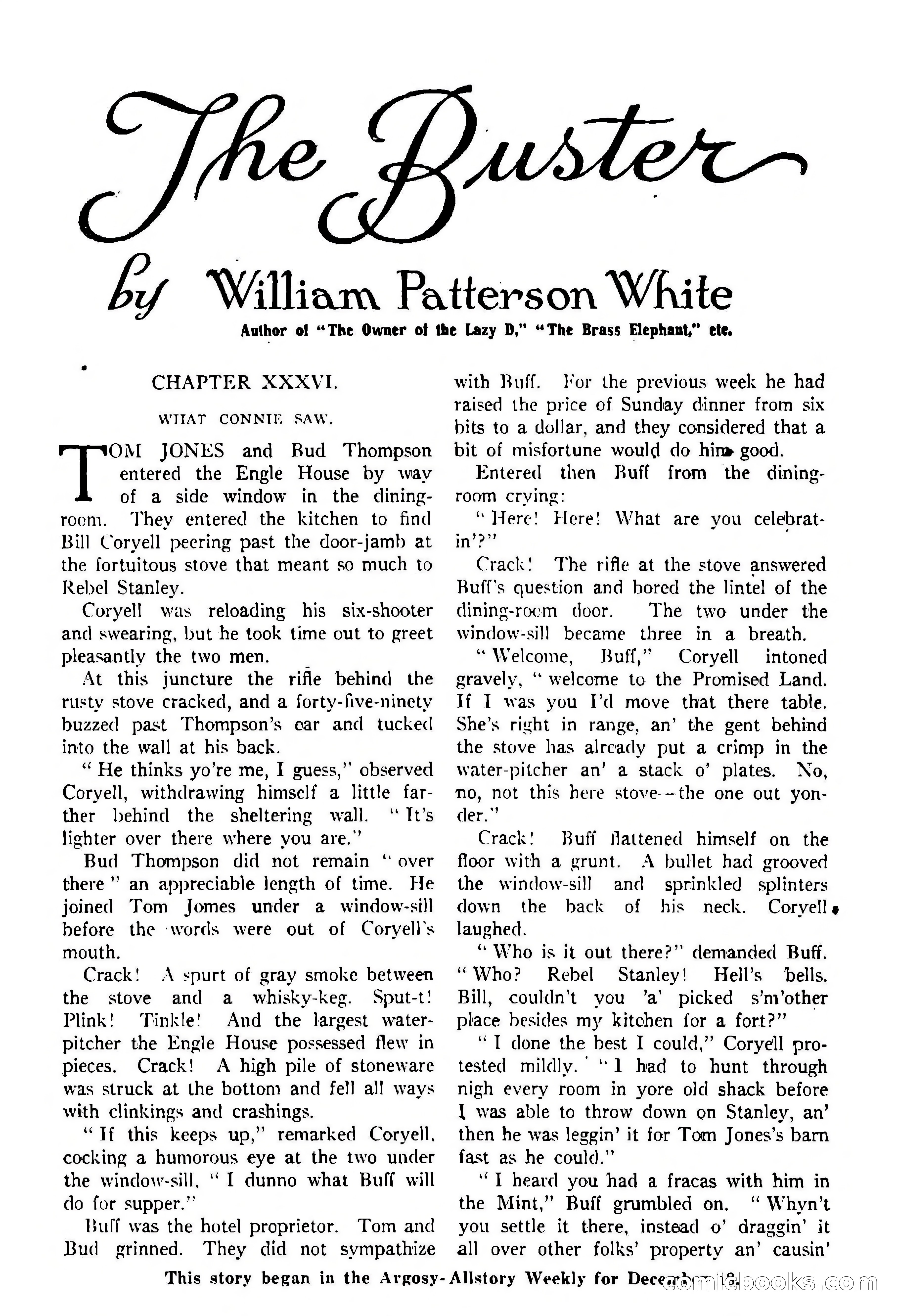 Argosy All-Story Weekly, February 5, 1921 — page 125 of 146