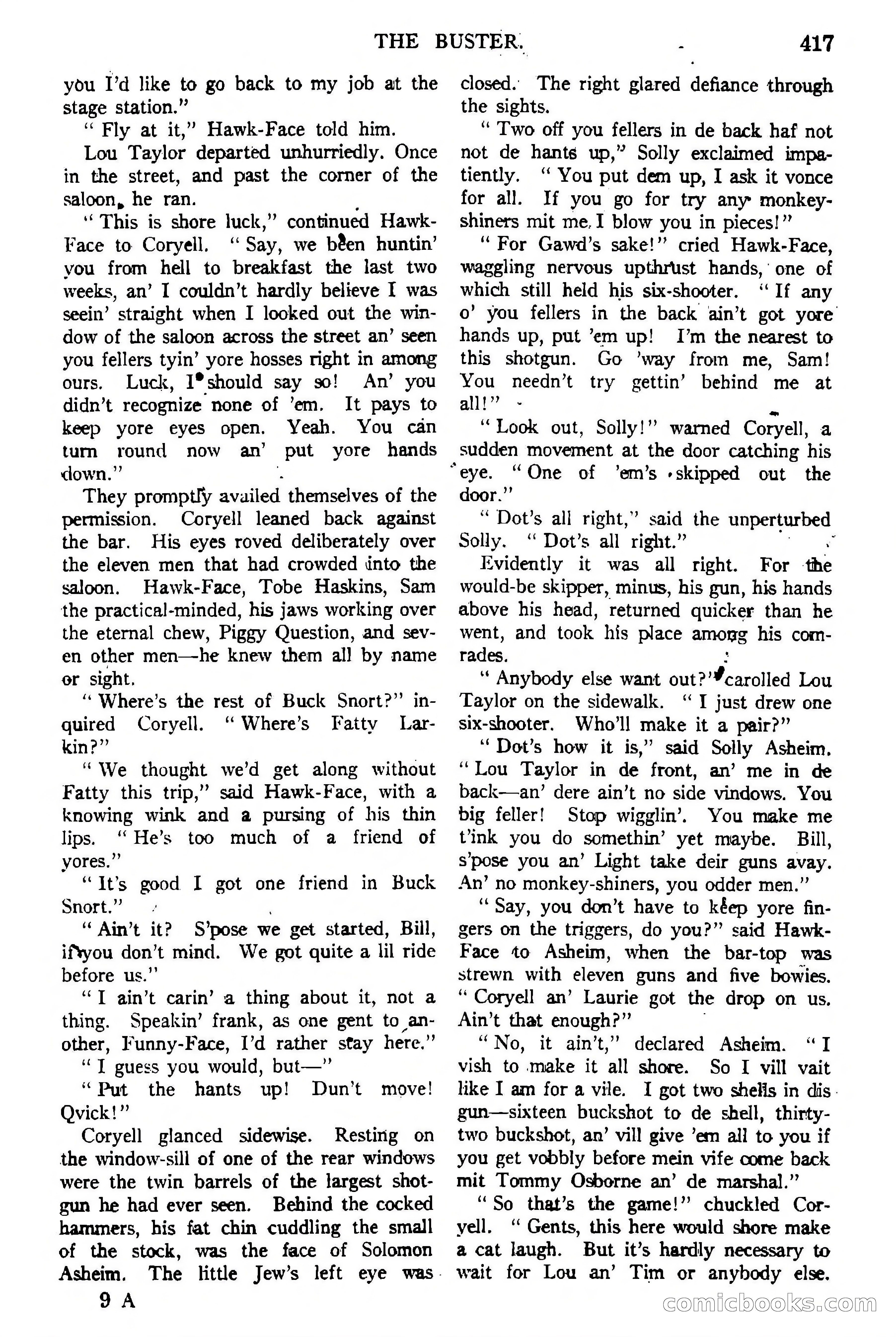 Argosy All-Story Weekly, February 5, 1921 — page 131 of 146