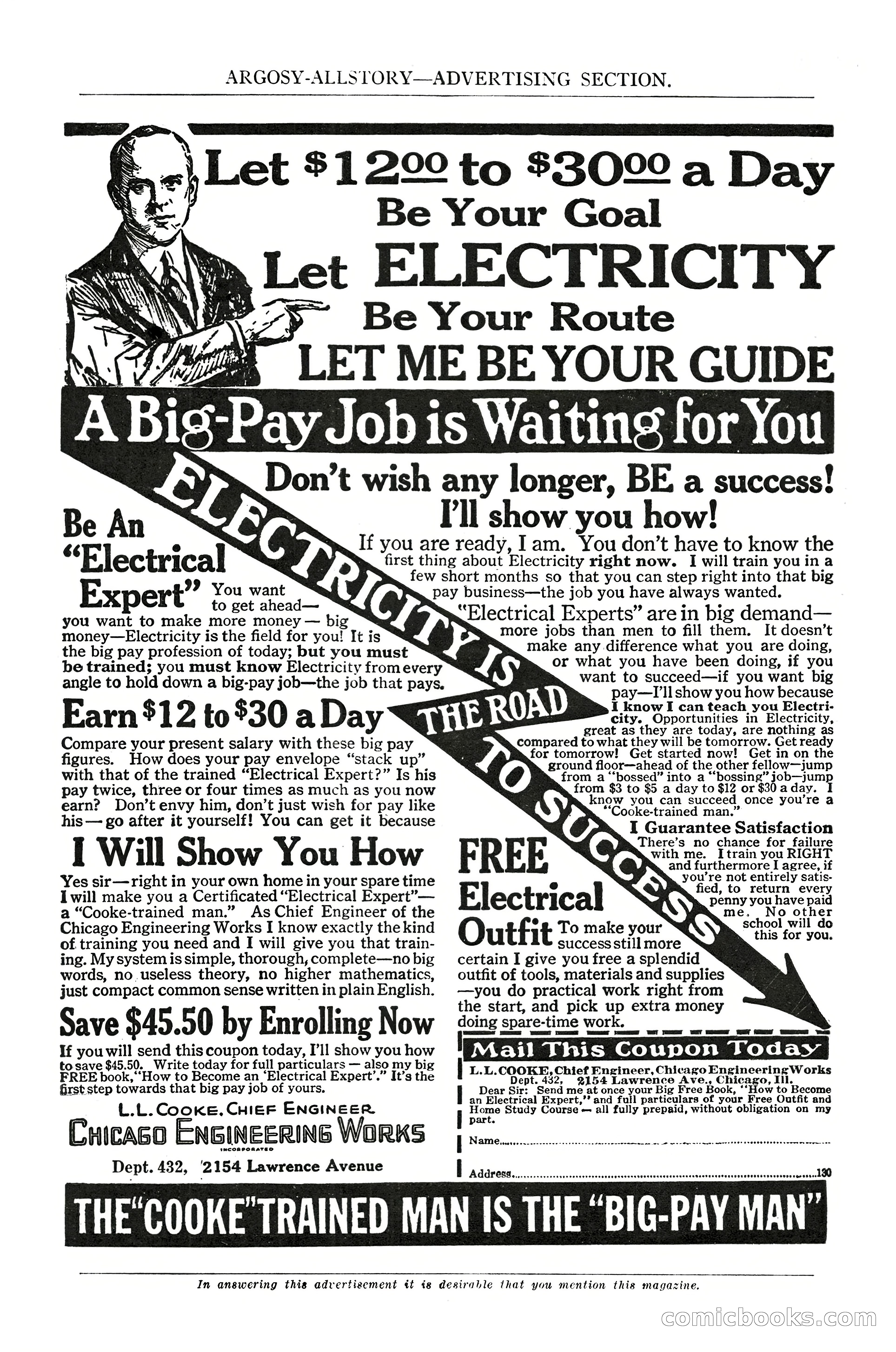 Argosy All-Story Weekly, February 4, 1922 — page 3 of 178