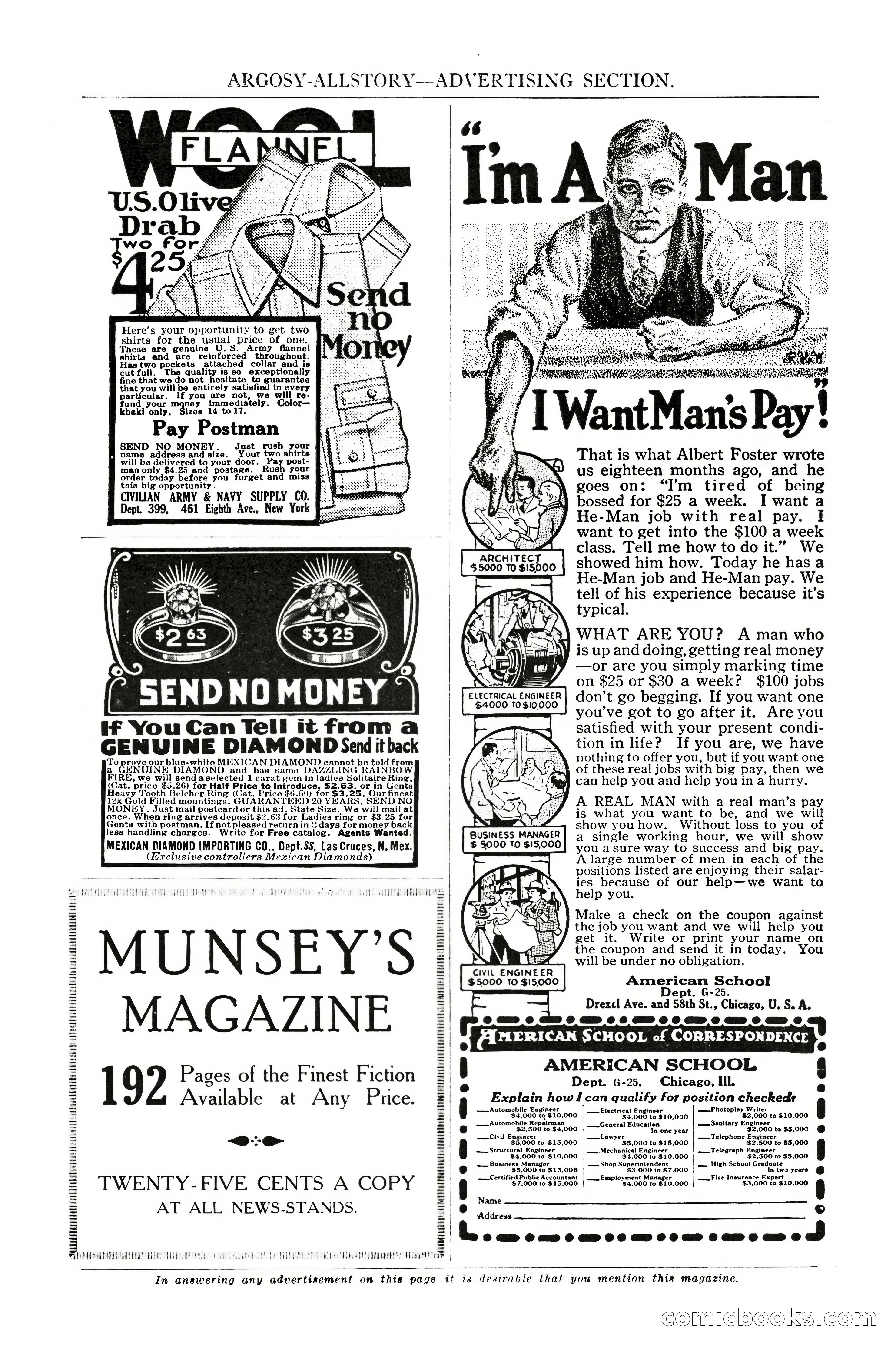 Argosy All-Story Weekly, February 4, 1922 — page 10 of 178