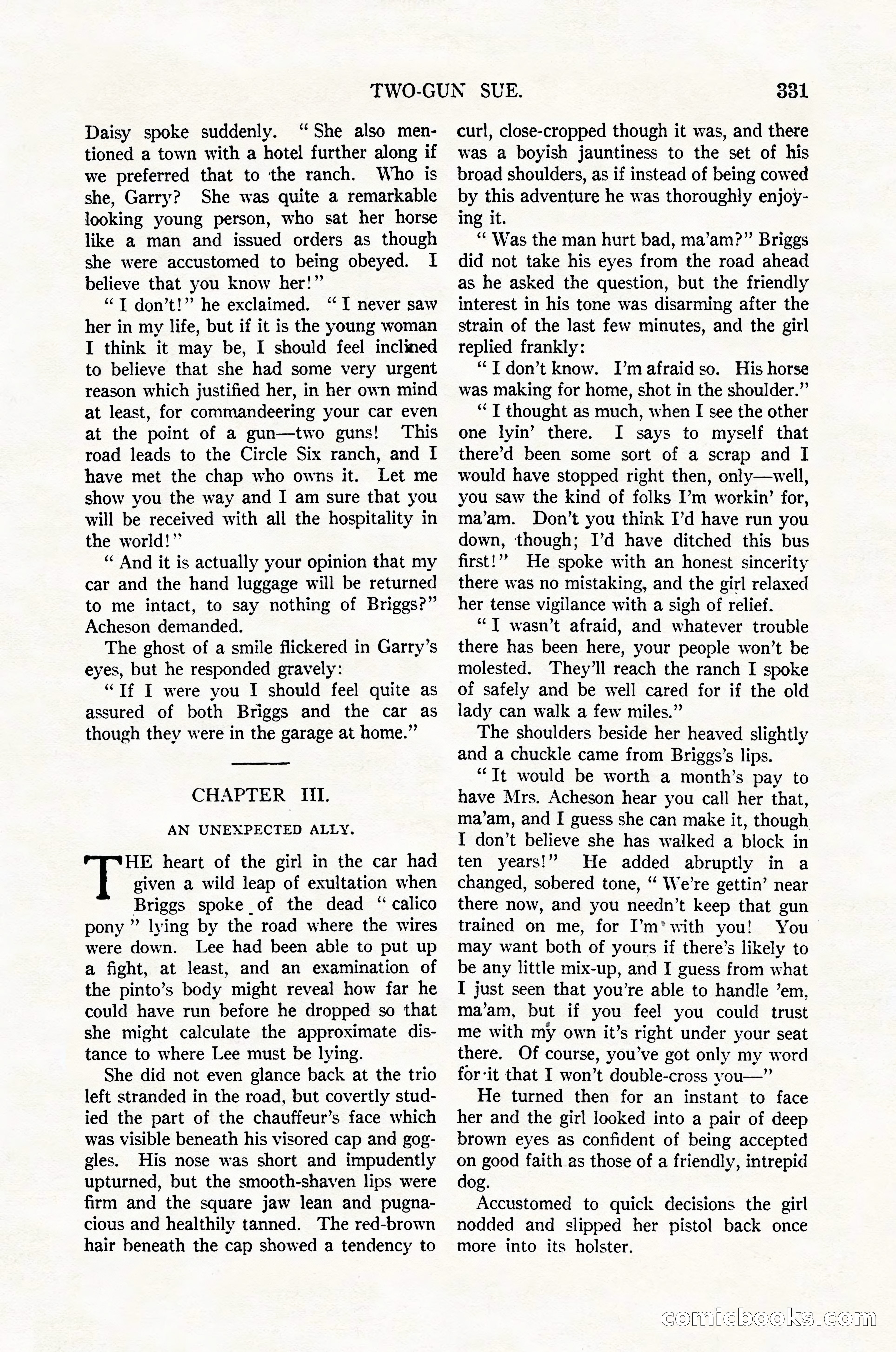 Argosy All-Story Weekly, February 4, 1922 — page 21 of 178