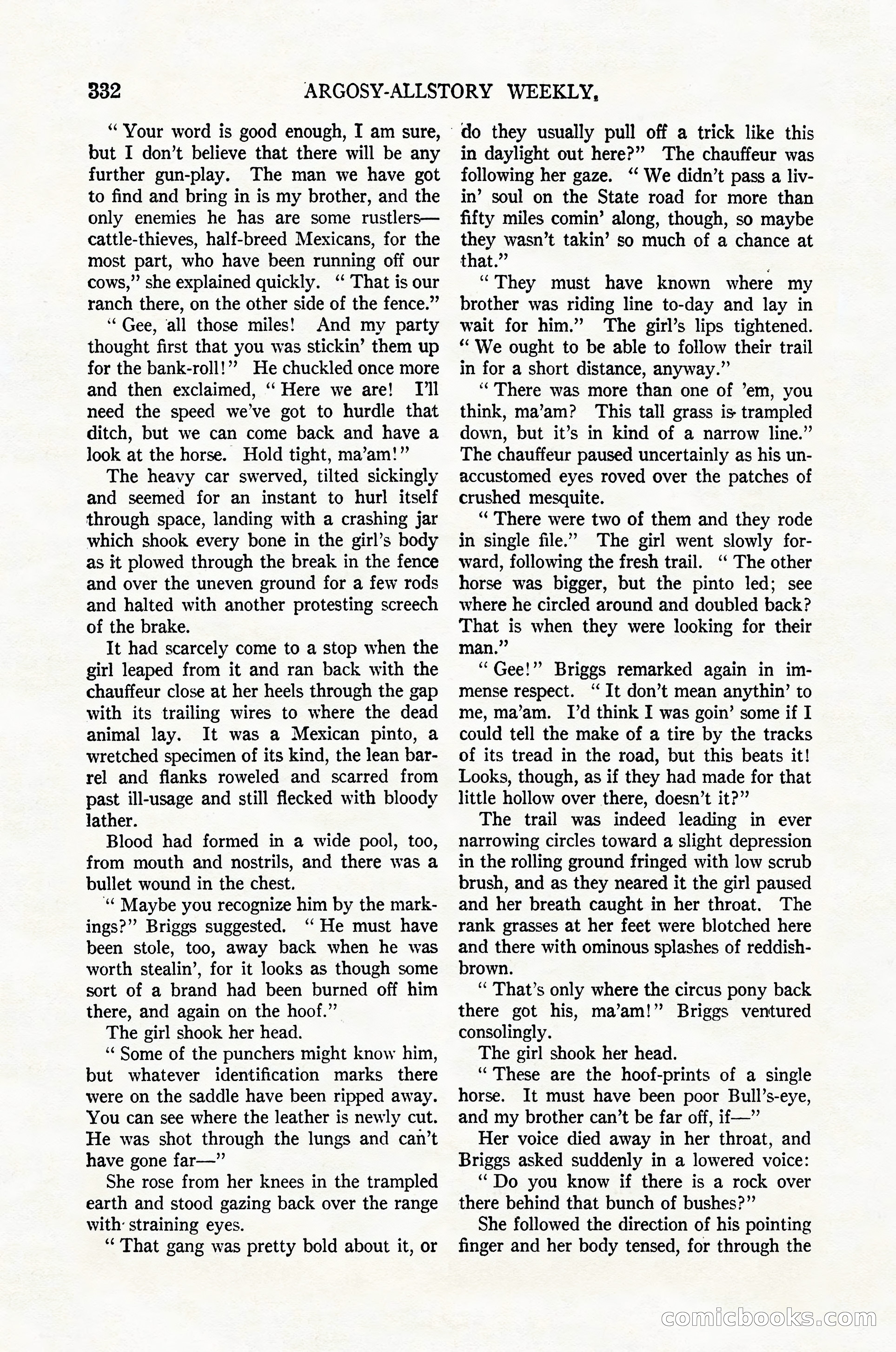 Argosy All-Story Weekly, February 4, 1922 — page 22 of 178